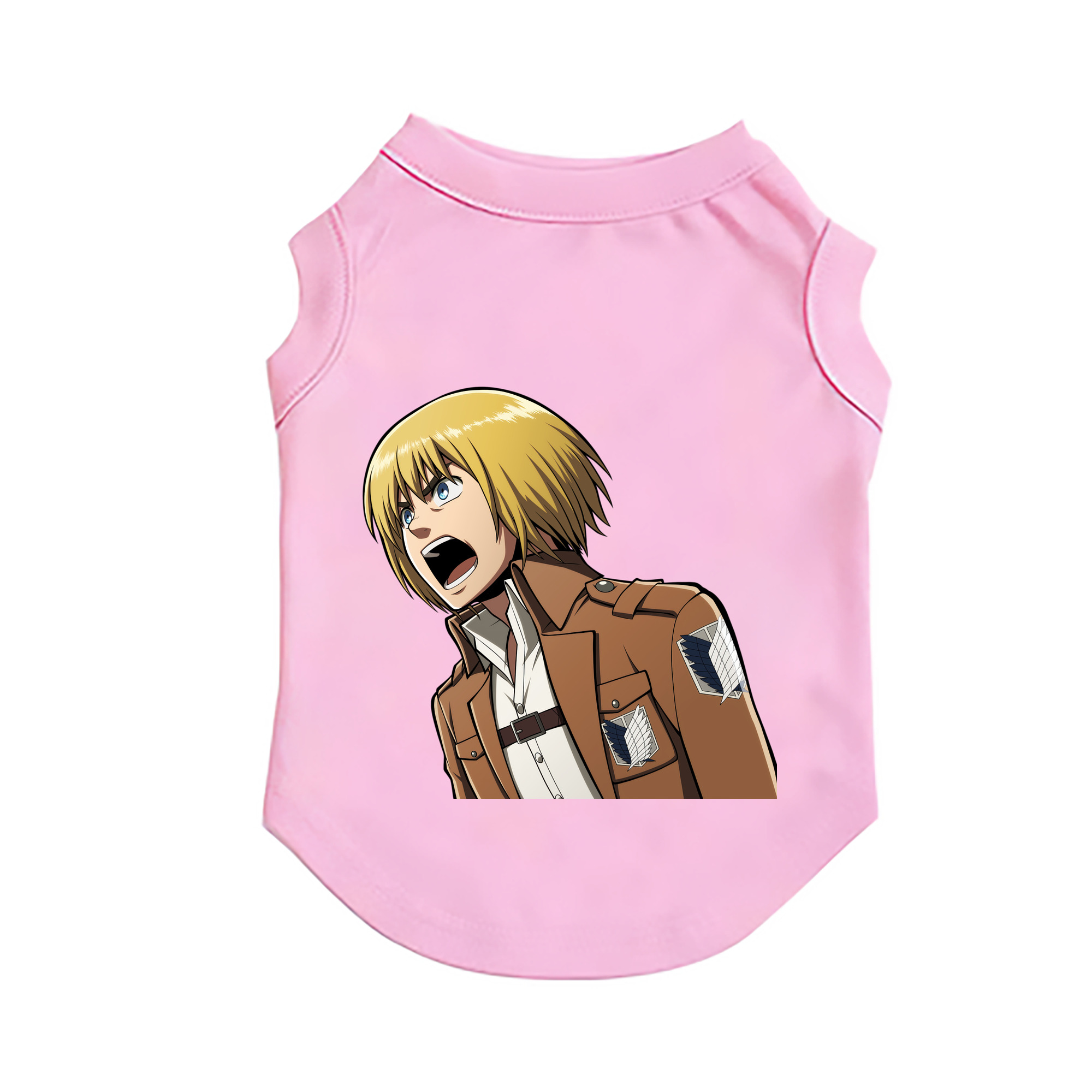 （画像用） 進撃の巨人 アルミン·アルレルト Attack on Titan Armin Arlert ペット用ベスト