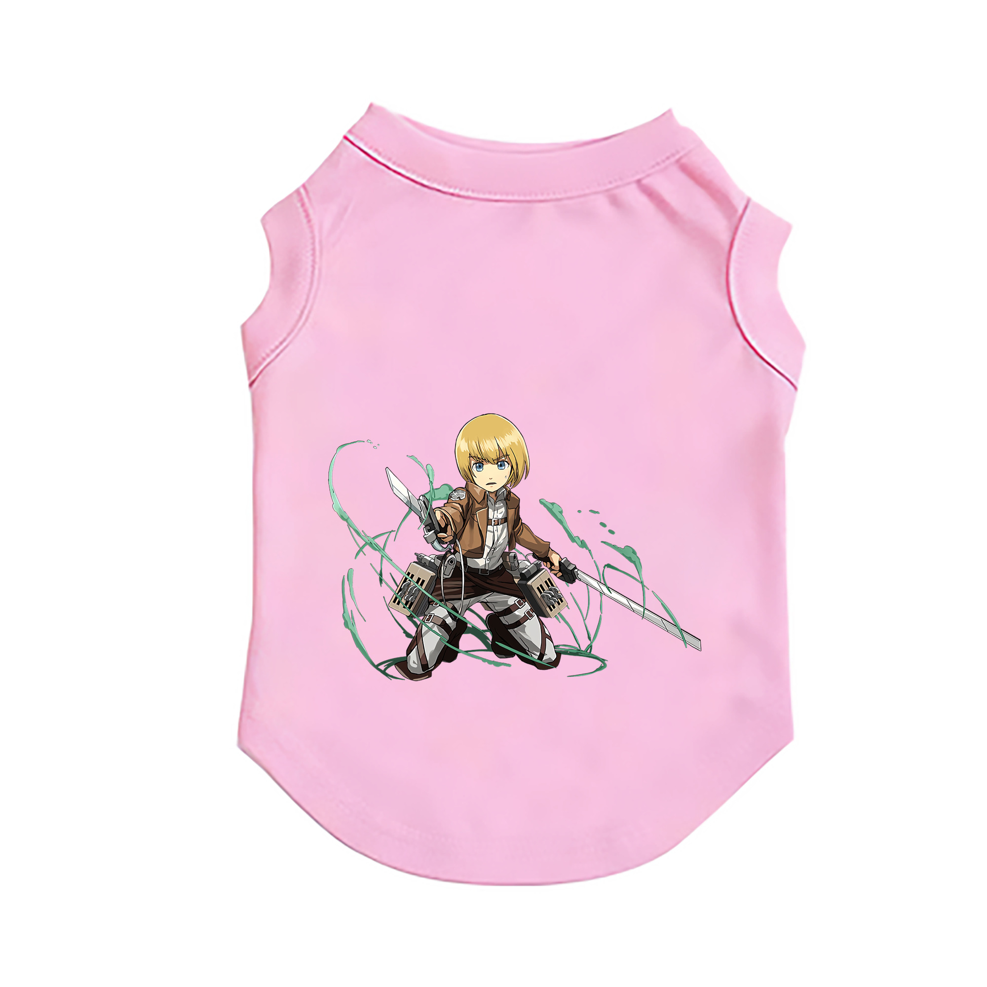 （画像用） 進撃の巨人 アルミン·アルレルト Attack on Titan Armin Arlert ペット用ベスト