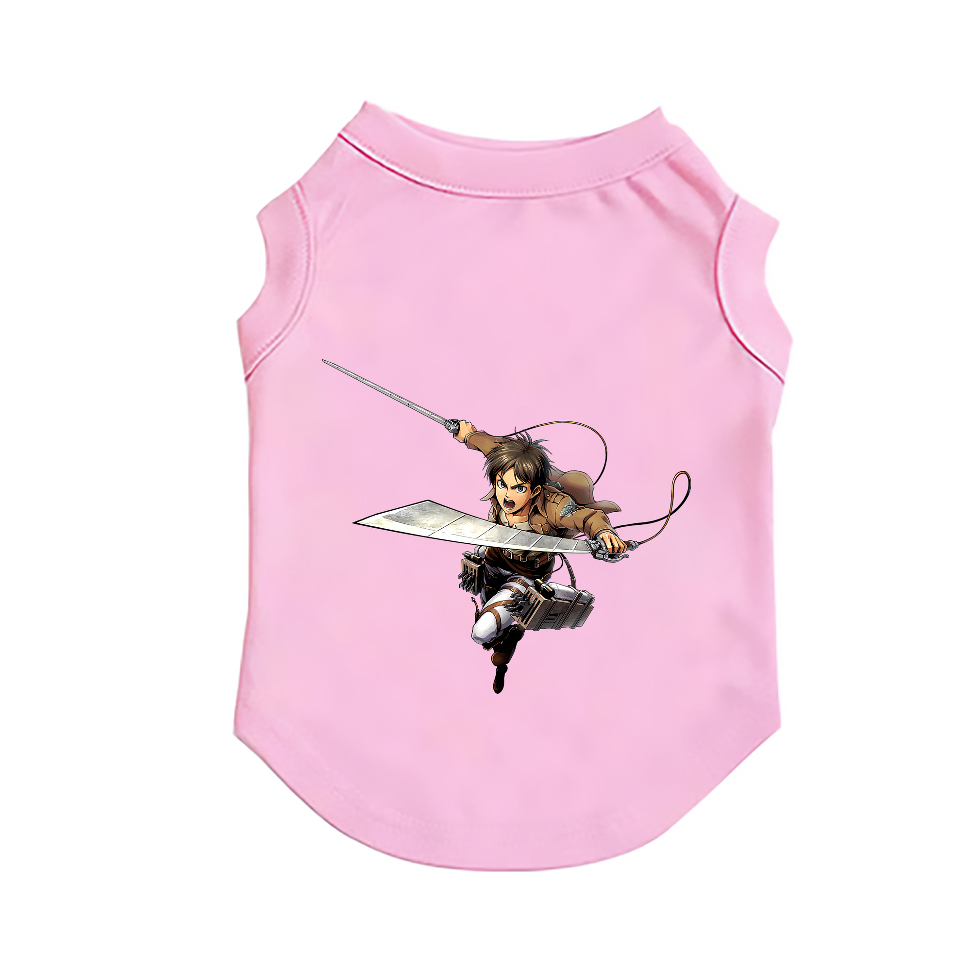 （画像用） 進撃の巨人 エレン･イェーガー Attack on Titan Eren Jäger ペット用ベスト