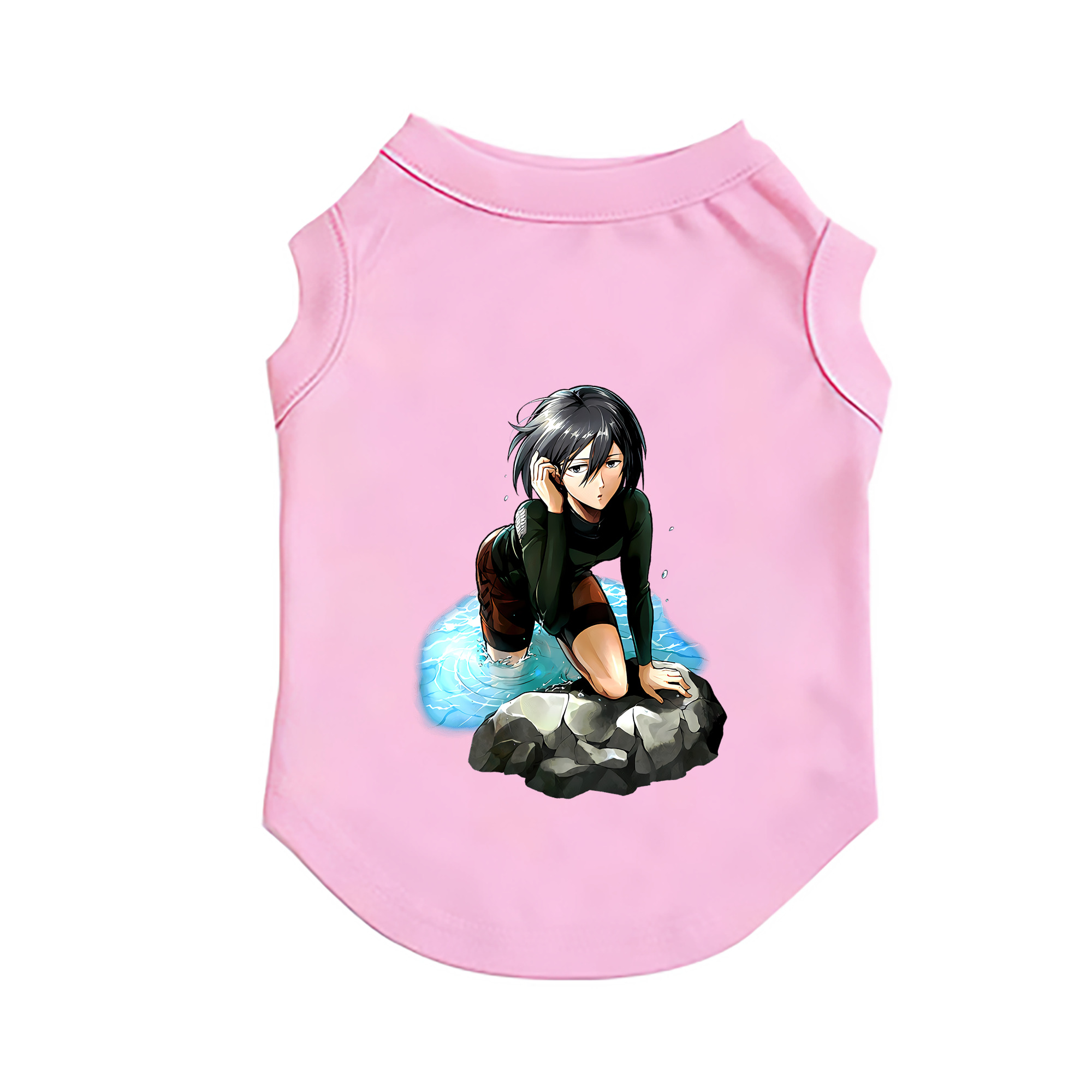 （画像用） 進撃の巨人 ミカサ·アッカーマン Attack on Titan Mikasa Ackerman ペット用ベスト
