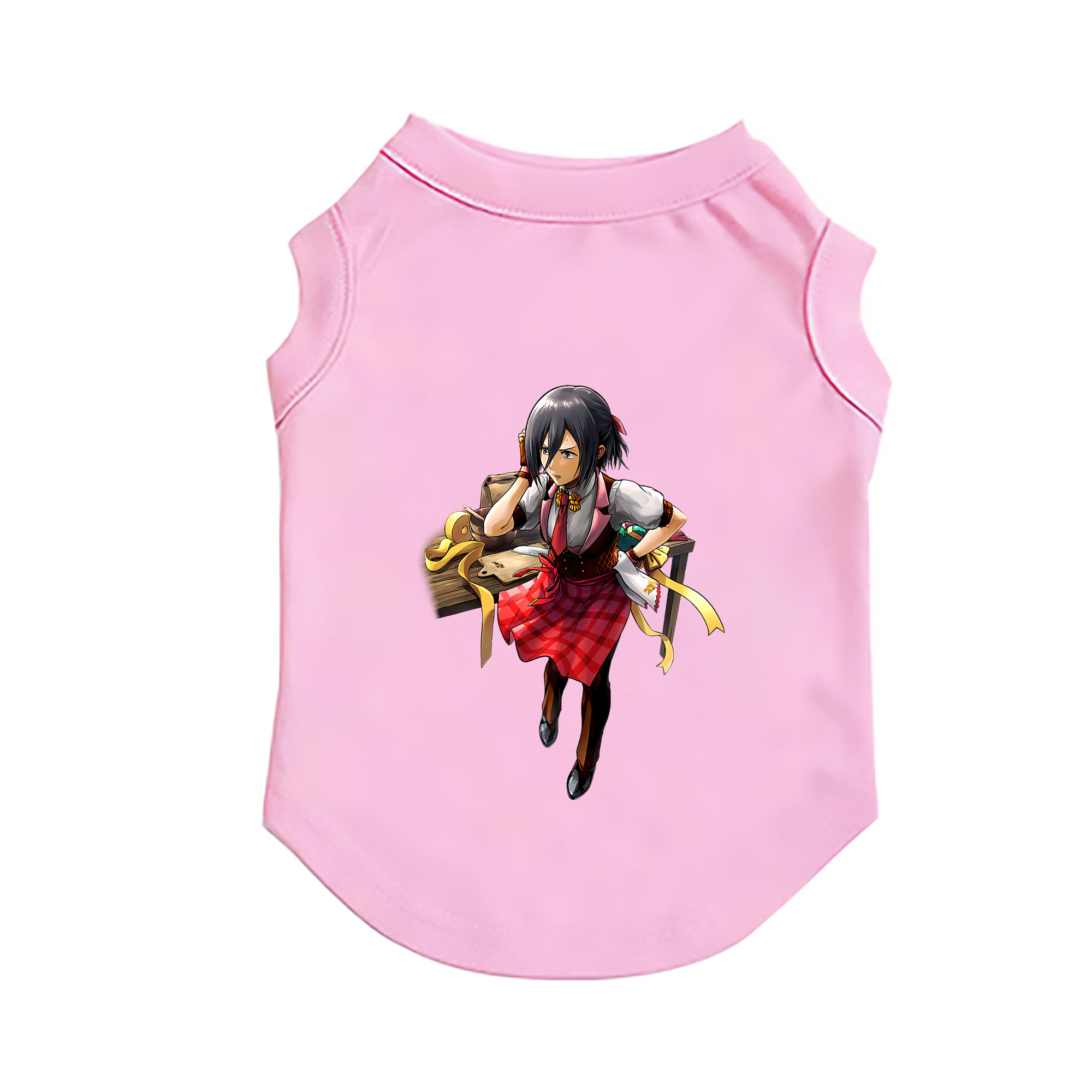 （画像用） 進撃の巨人 ミカサ·アッカーマン Attack on Titan Mikasa Ackerman ペット用ベスト