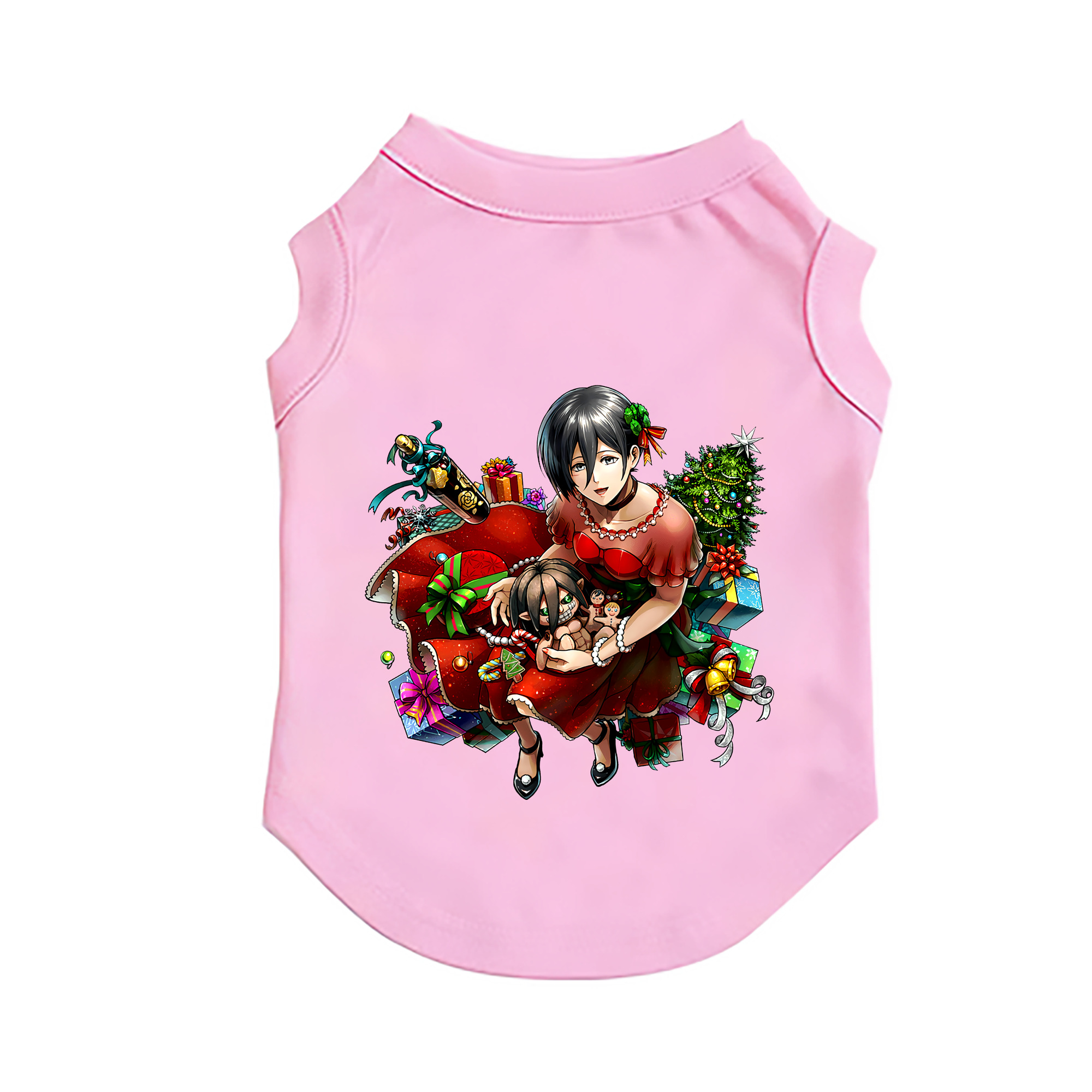 （画像用） 進撃の巨人 ミカサ·アッカーマン Attack on Titan Mikasa Ackerman ペット用ベスト