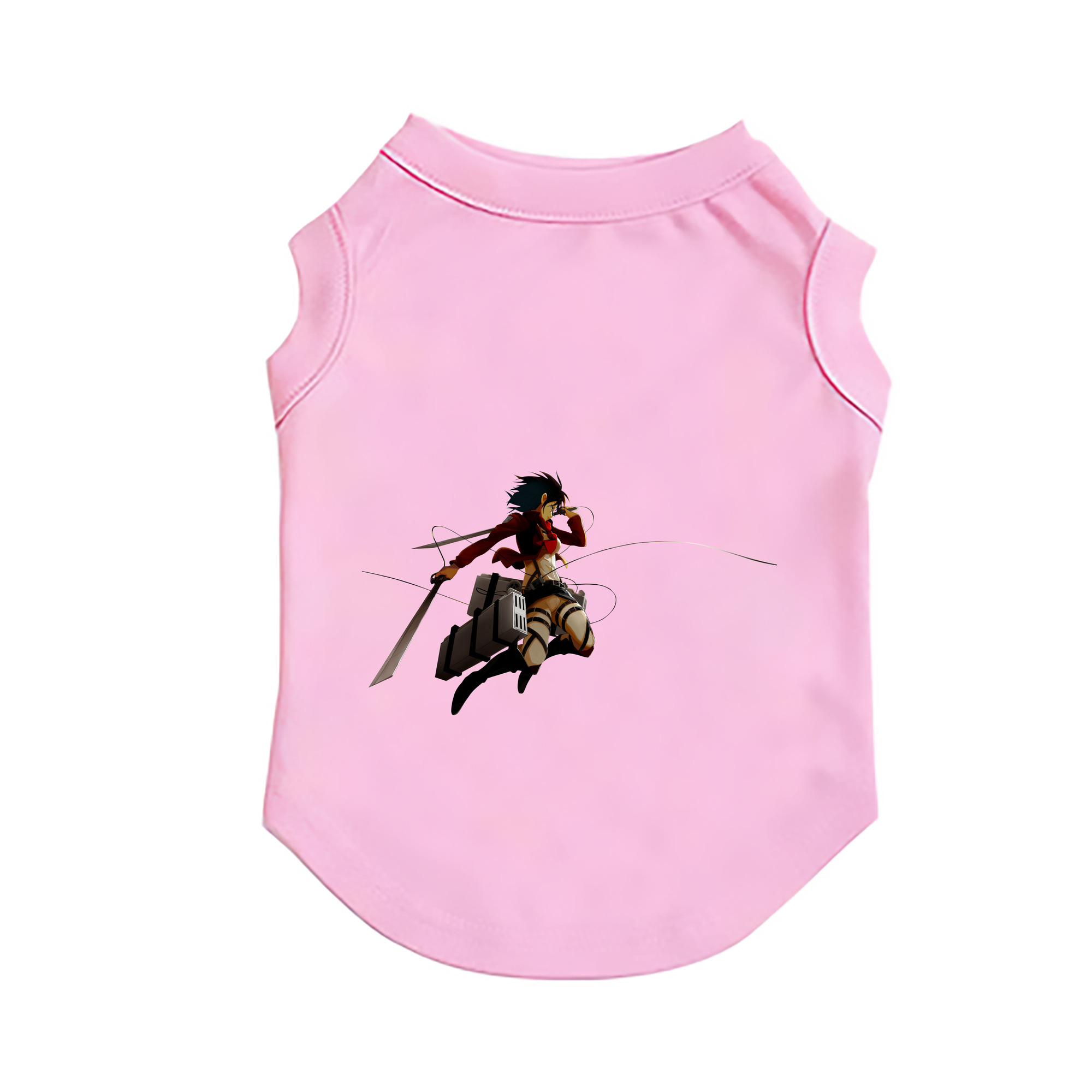 （画像用） 進撃の巨人 ミカサ·アッカーマン Attack on Titan Mikasa Ackerman ペット用ベスト