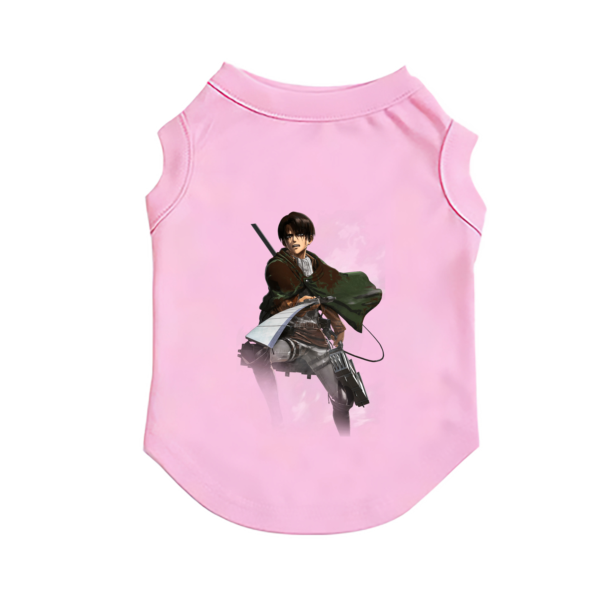 （画像用） 進撃の巨人 リヴァイ·アッカーマン Attack on Titan Levi Ackerman ペット用ベスト
