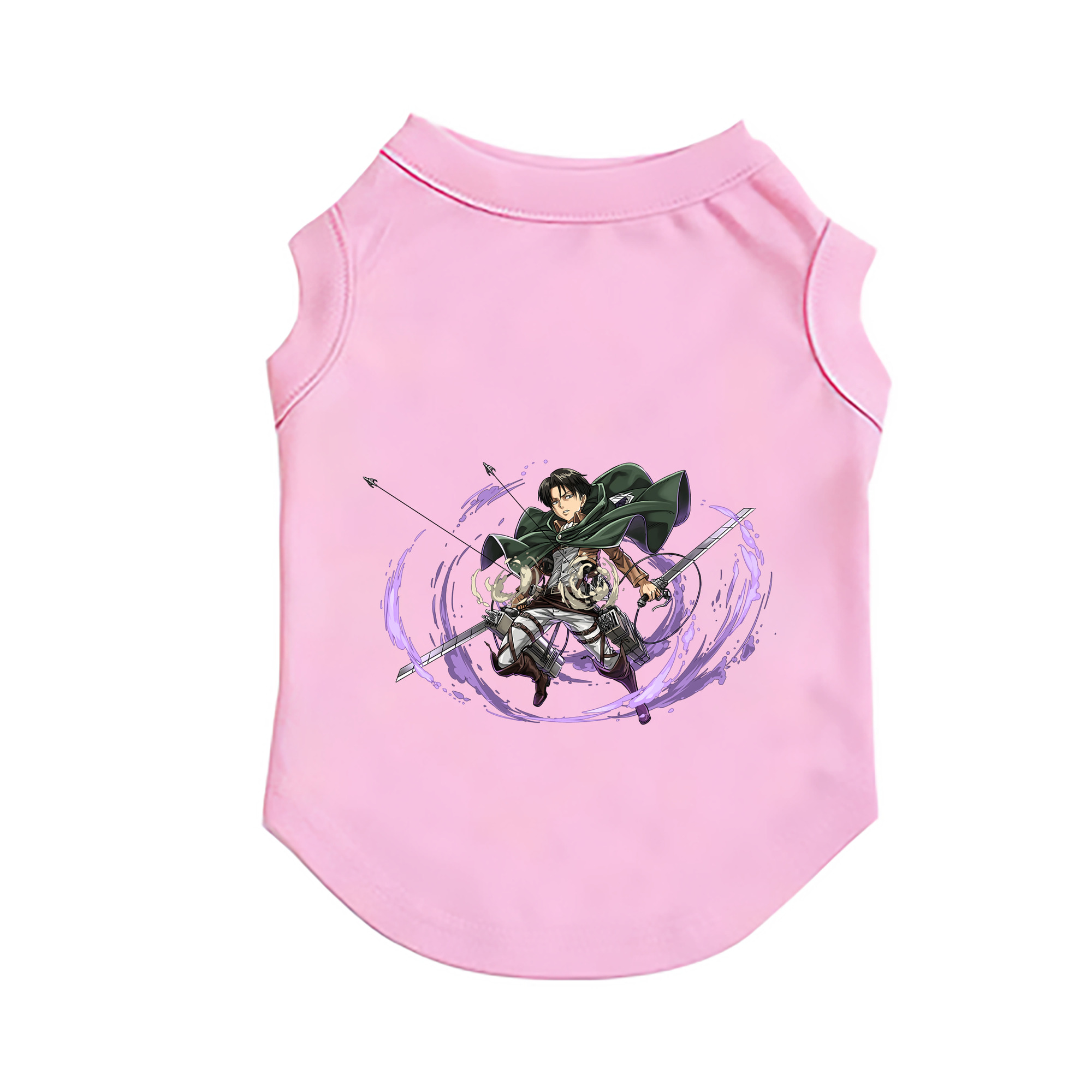 （画像用） 進撃の巨人 リヴァイ·アッカーマン Attack on Titan Levi Ackerman ペット用ベスト