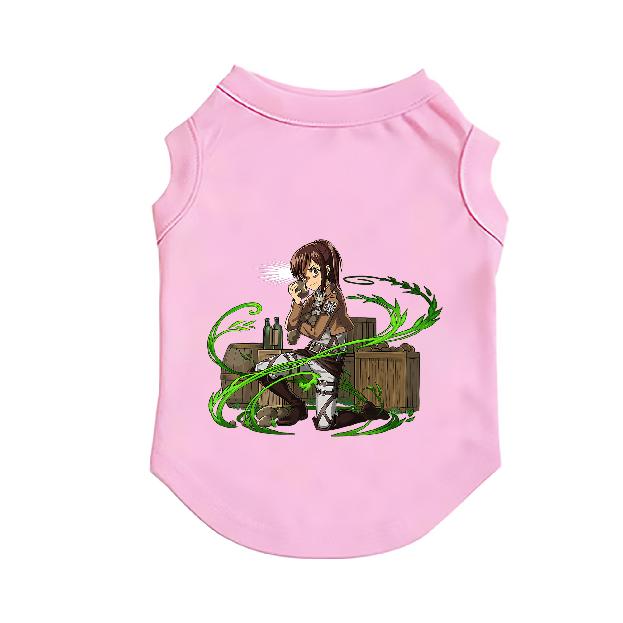 （画像用） 進撃の巨人 サシャ·ブラウス Attack on Titan Sasha Blaus ペット用ベスト