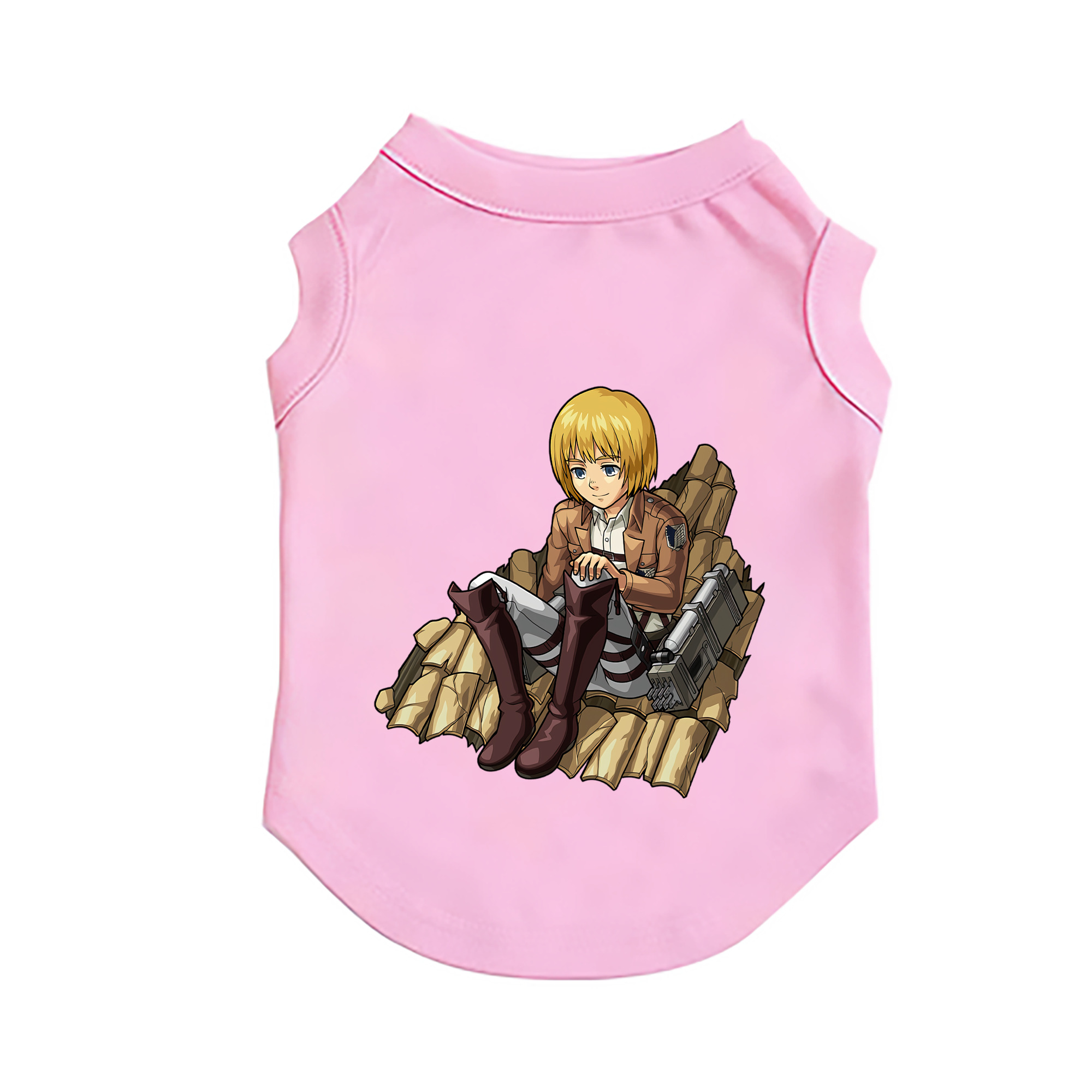 （画像用） 進撃の巨人 アルミン·アルレルト Attack on Titan Armin Arlert ペット用ベスト