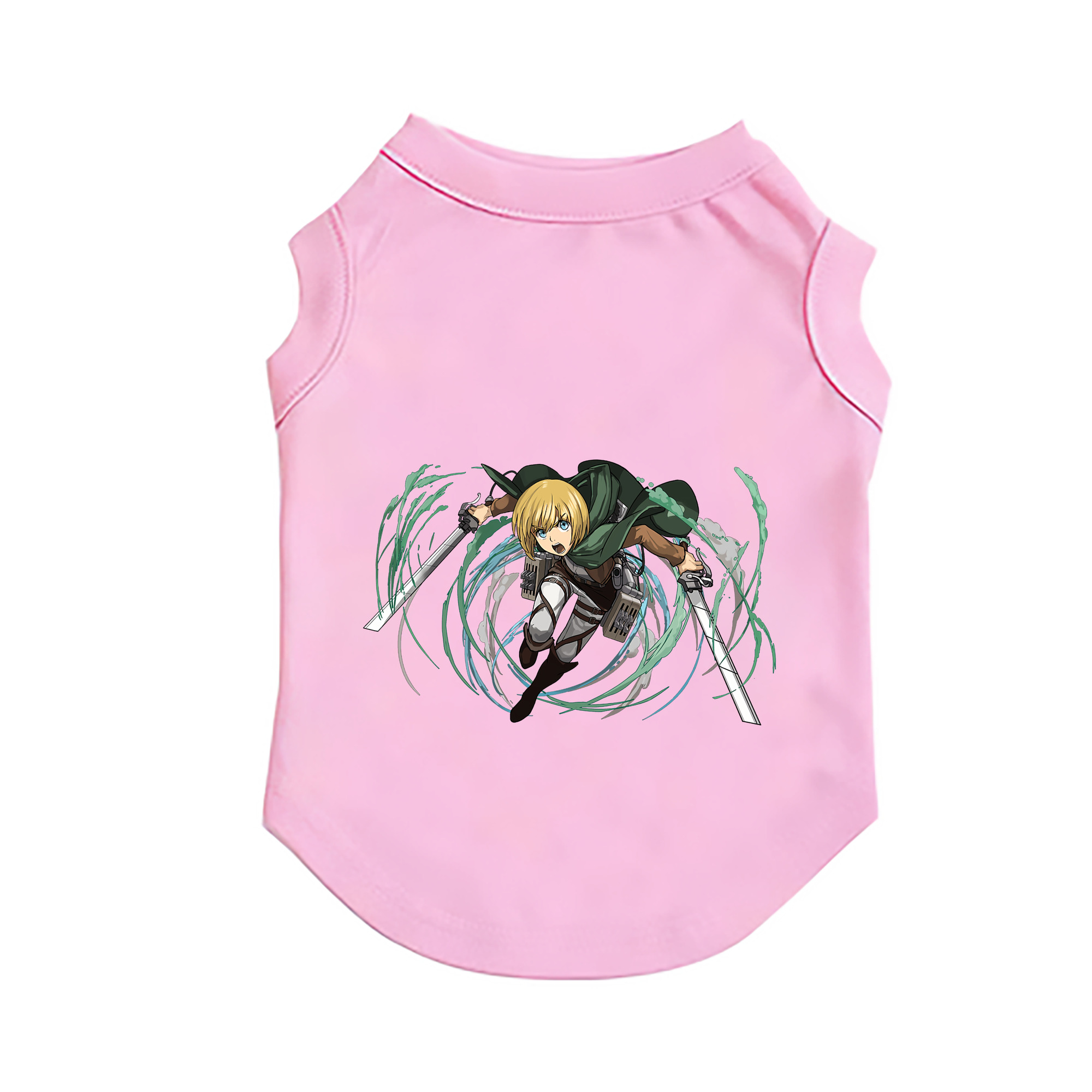 （画像用） 進撃の巨人 アルミン·アルレルト Attack on Titan Armin Arlert ペット用ベスト