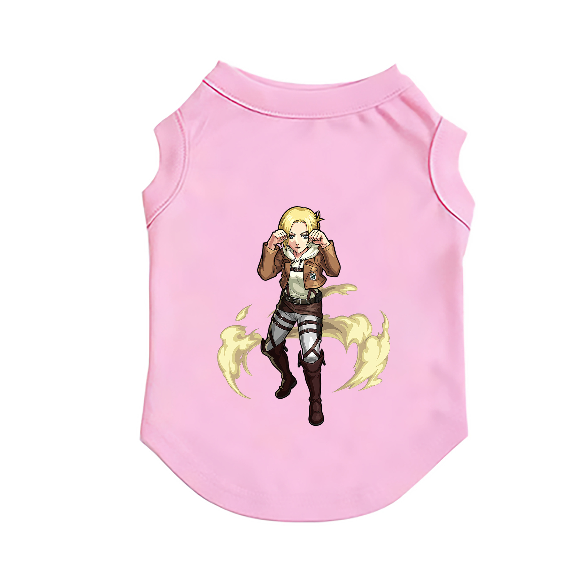 （画像用） 進撃の巨人 アニ・レオンハート Attack on Titan Annie Leonhart ペット用ベスト