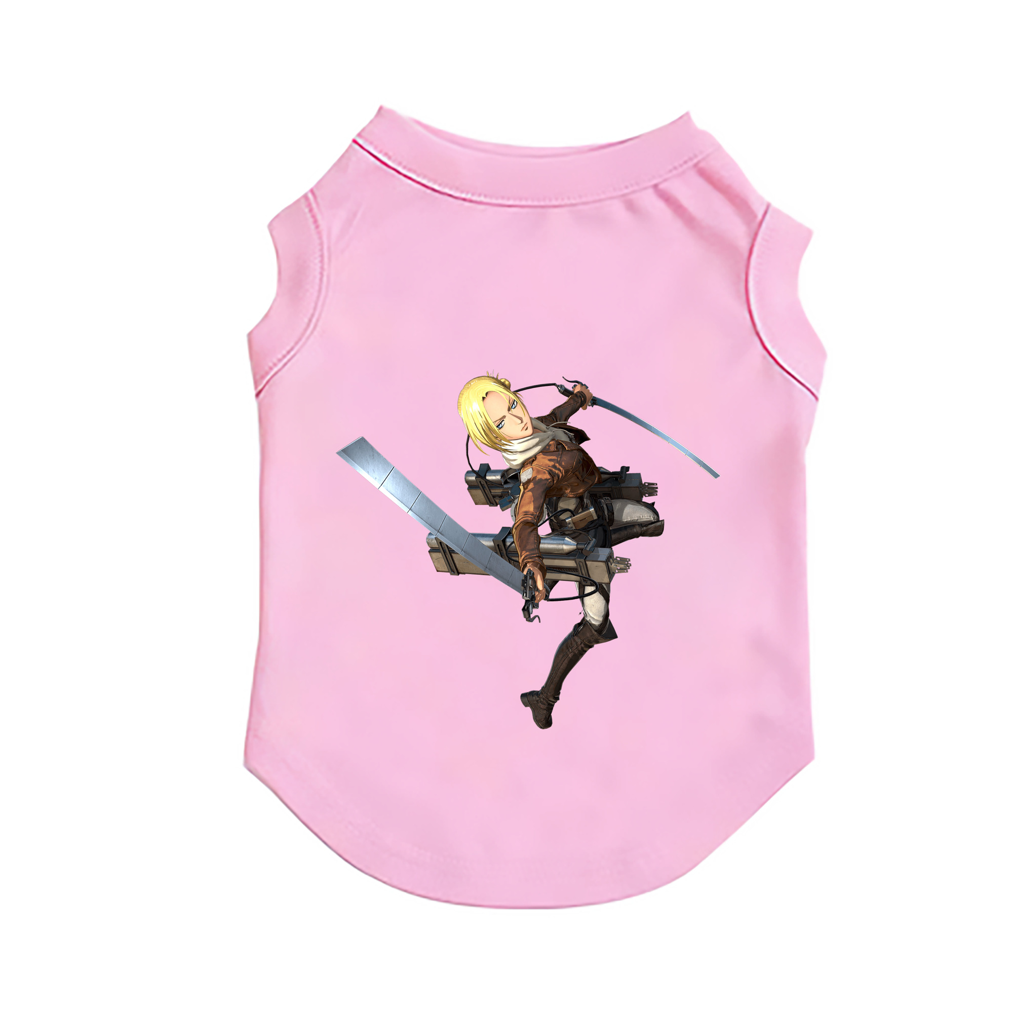 （画像用） 進撃の巨人 アニ・レオンハート Attack on Titan Annie Leonhart ペット用ベスト