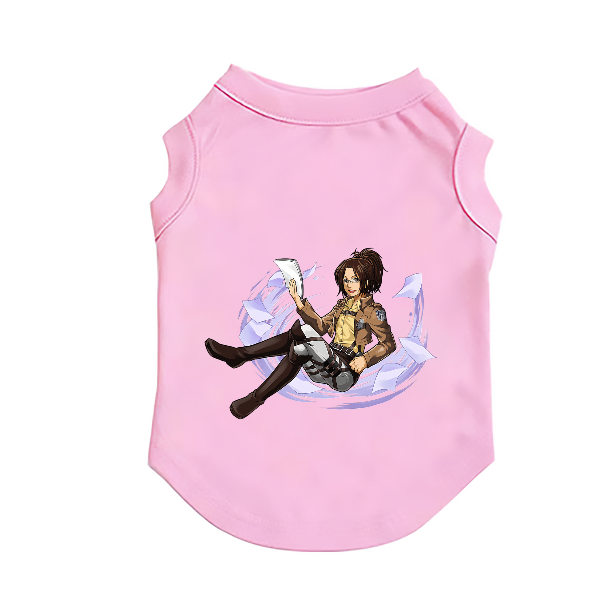 （画像用） 進撃の巨人 ハンジ·ゾエ Attack on Titan Hanji Zoe ペット用ベスト
