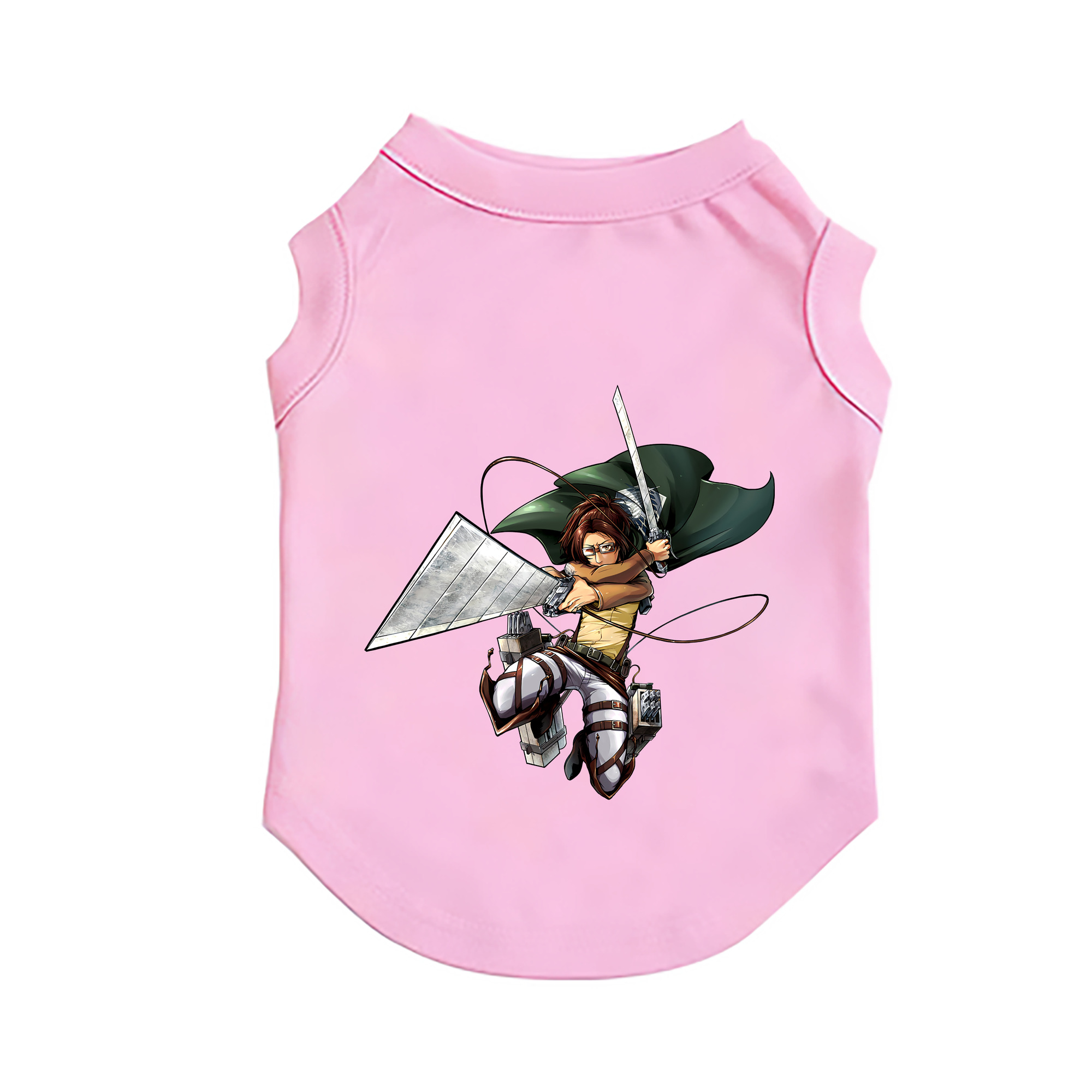 （画像用） 進撃の巨人 ハンジ·ゾエ Attack on Titan Hanji Zoe ペット用ベスト