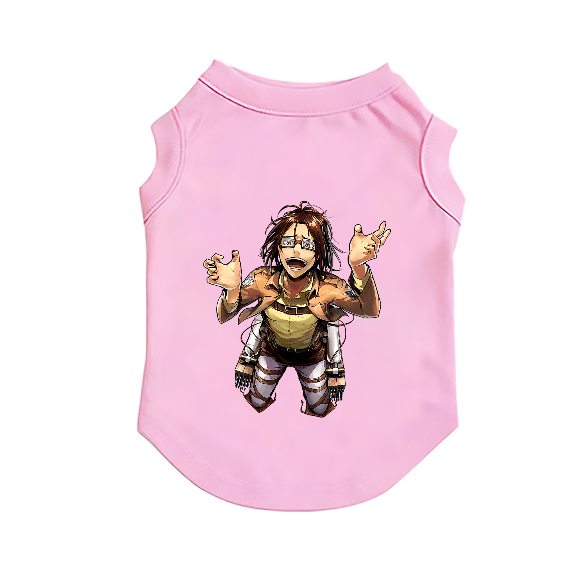 （画像用） 進撃の巨人 ハンジ·ゾエ Attack on Titan Hanji Zoe ペット用ベスト
