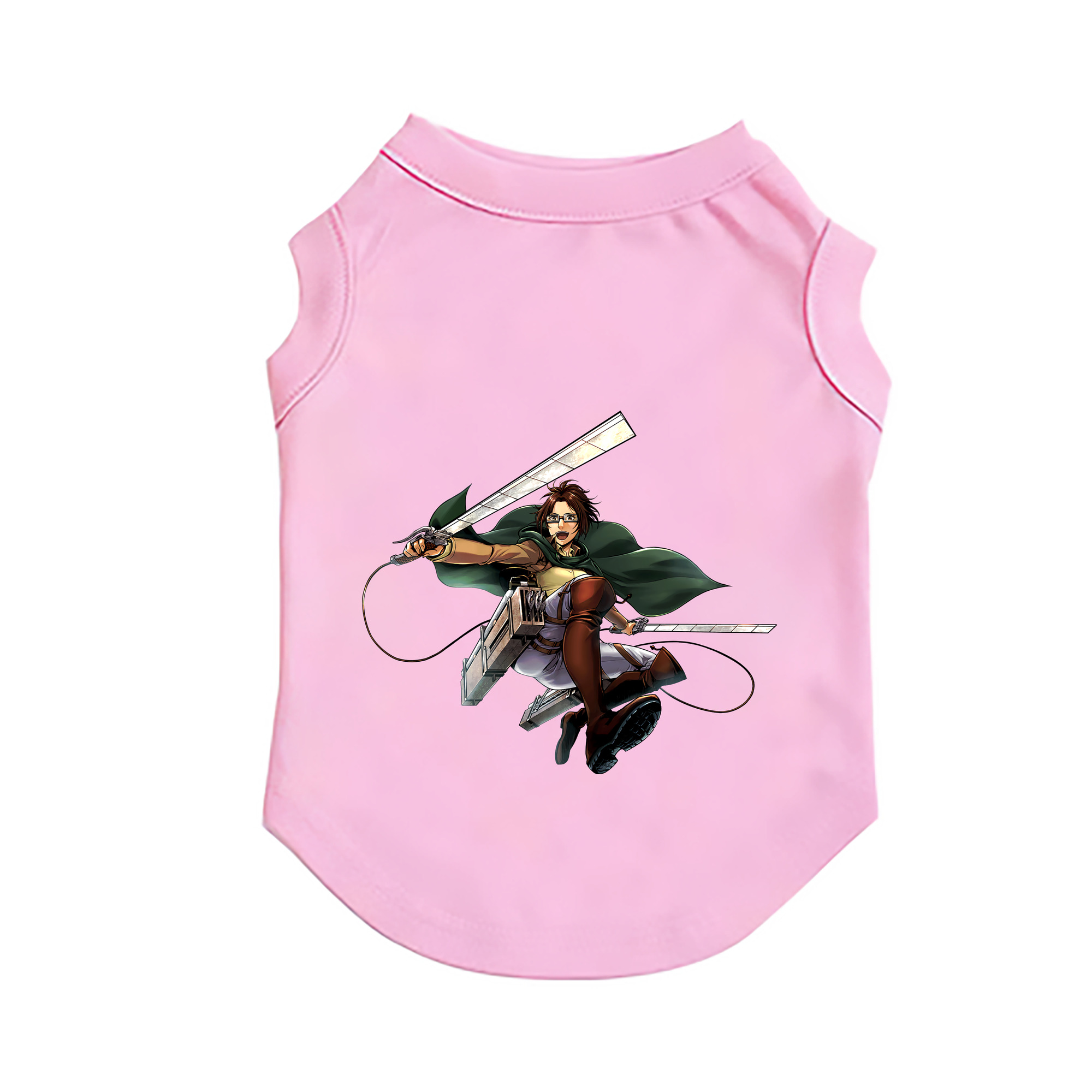 （画像用） 進撃の巨人 ハンジ·ゾエ Attack on Titan Hanji Zoe ペット用ベスト