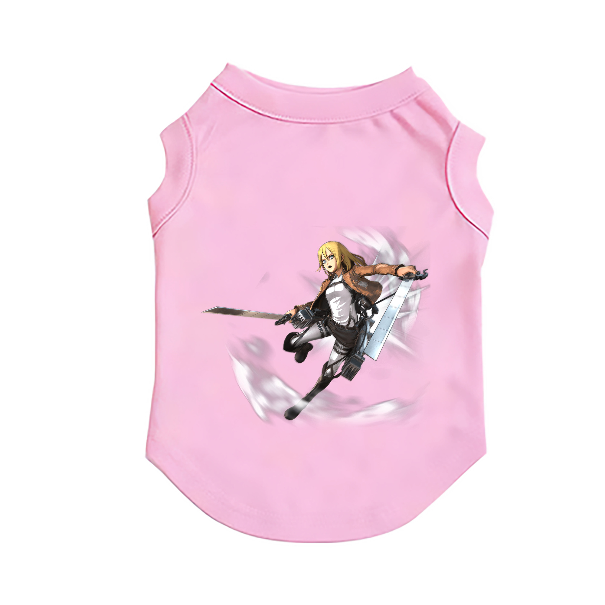 （画像用） 進撃の巨人 クリスタ·レンズ Attack on Titan Christa Lenz ペット用ベスト