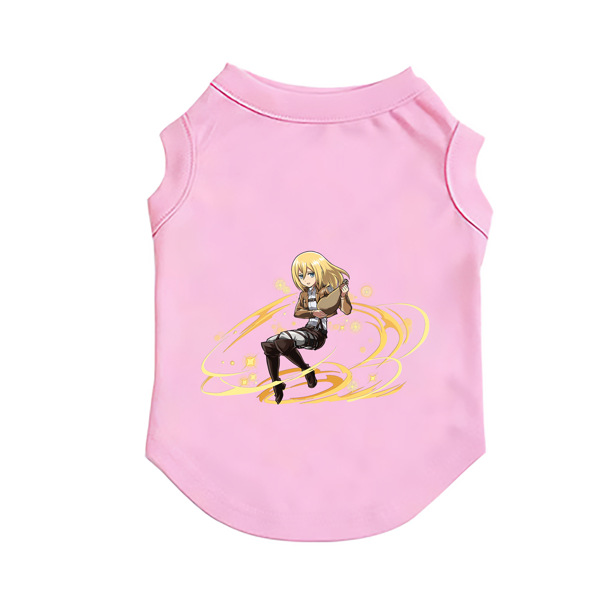 （画像用） 進撃の巨人 クリスタ·レンズ Attack on Titan Christa Lenz ペット用ベスト
