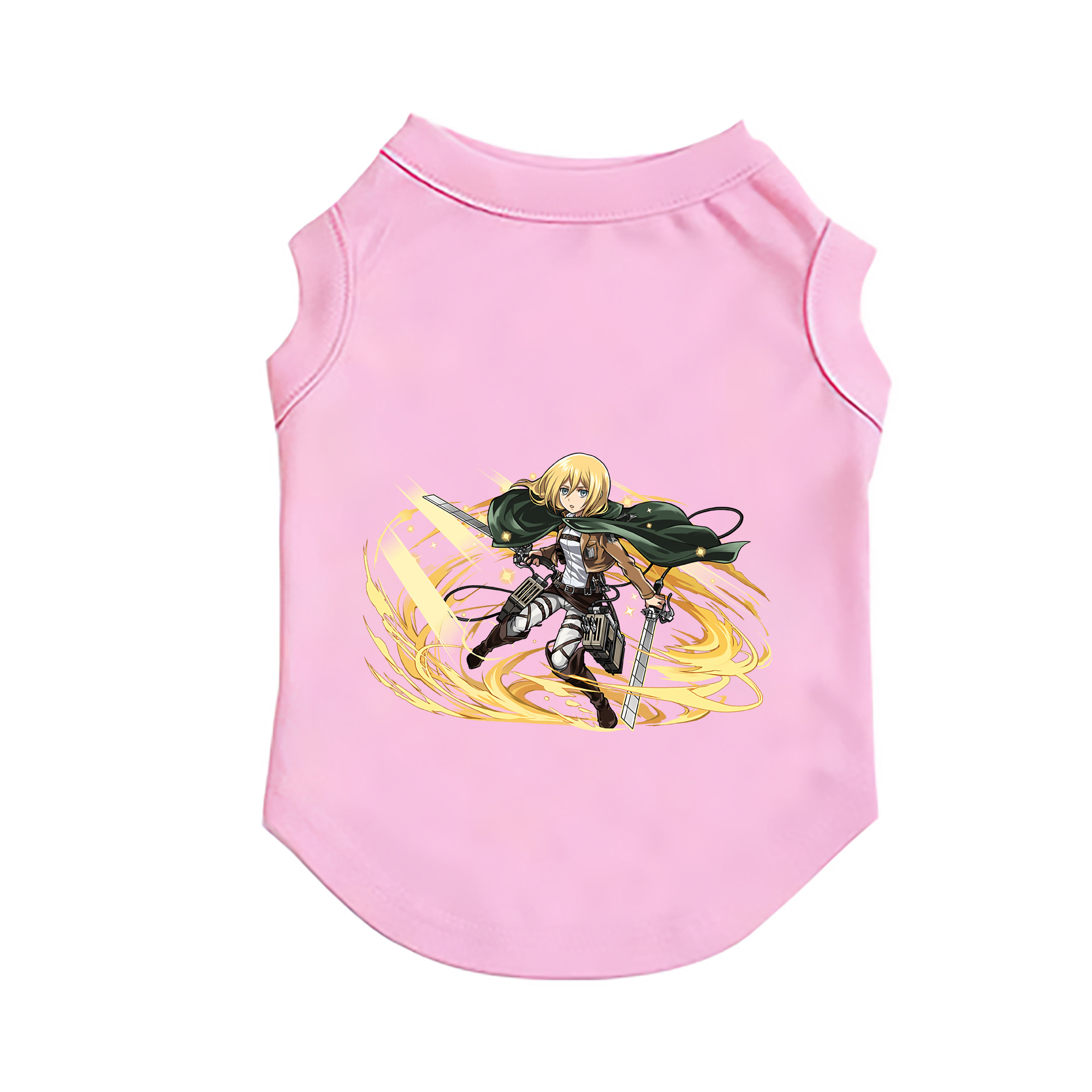 （画像用） 進撃の巨人 クリスタ·レンズ Attack on Titan Christa Lenz ペット用ベスト