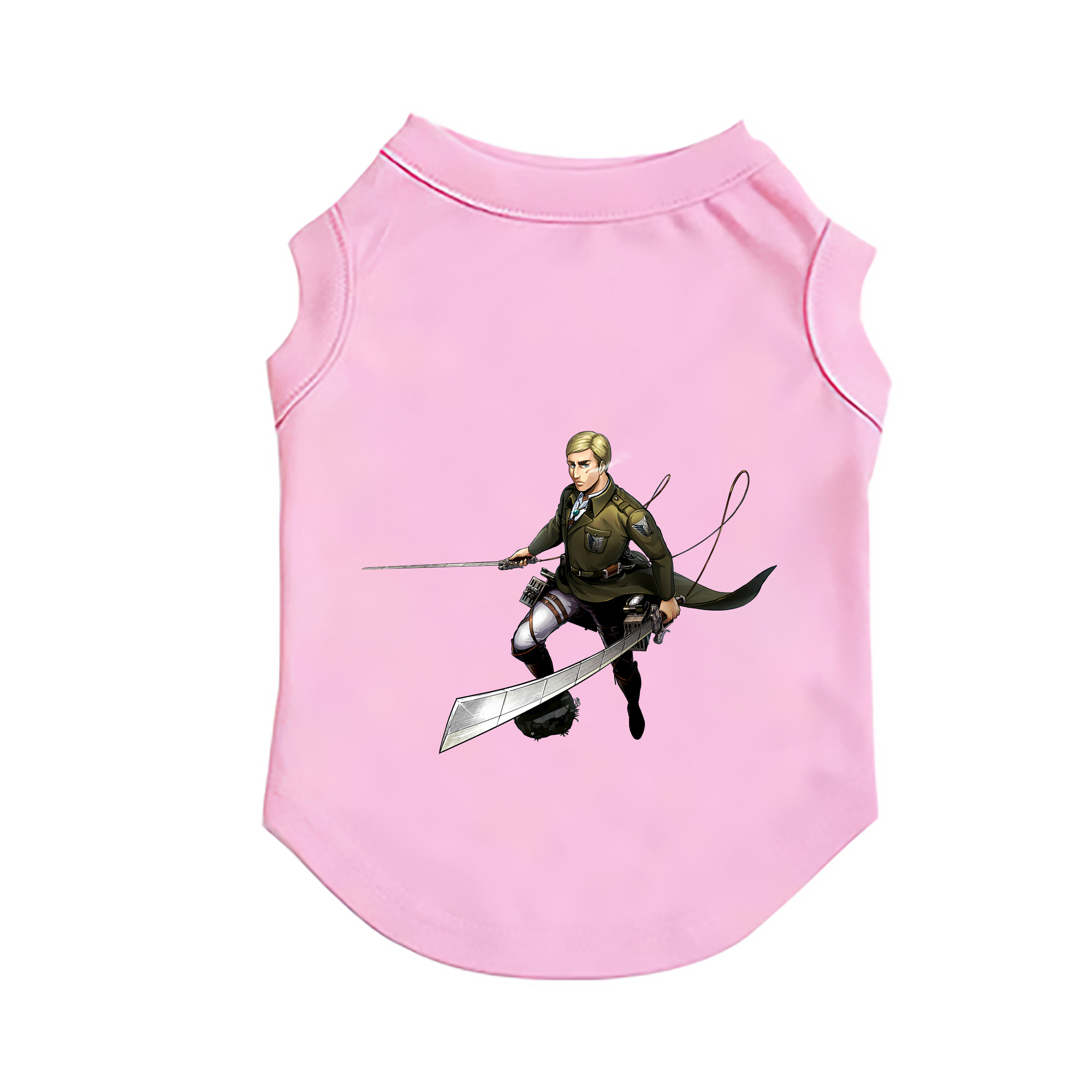 （画像用） 進撃の巨人 エルヴィン・スミス Attack on Titan Erwin Smith ペット用ベスト