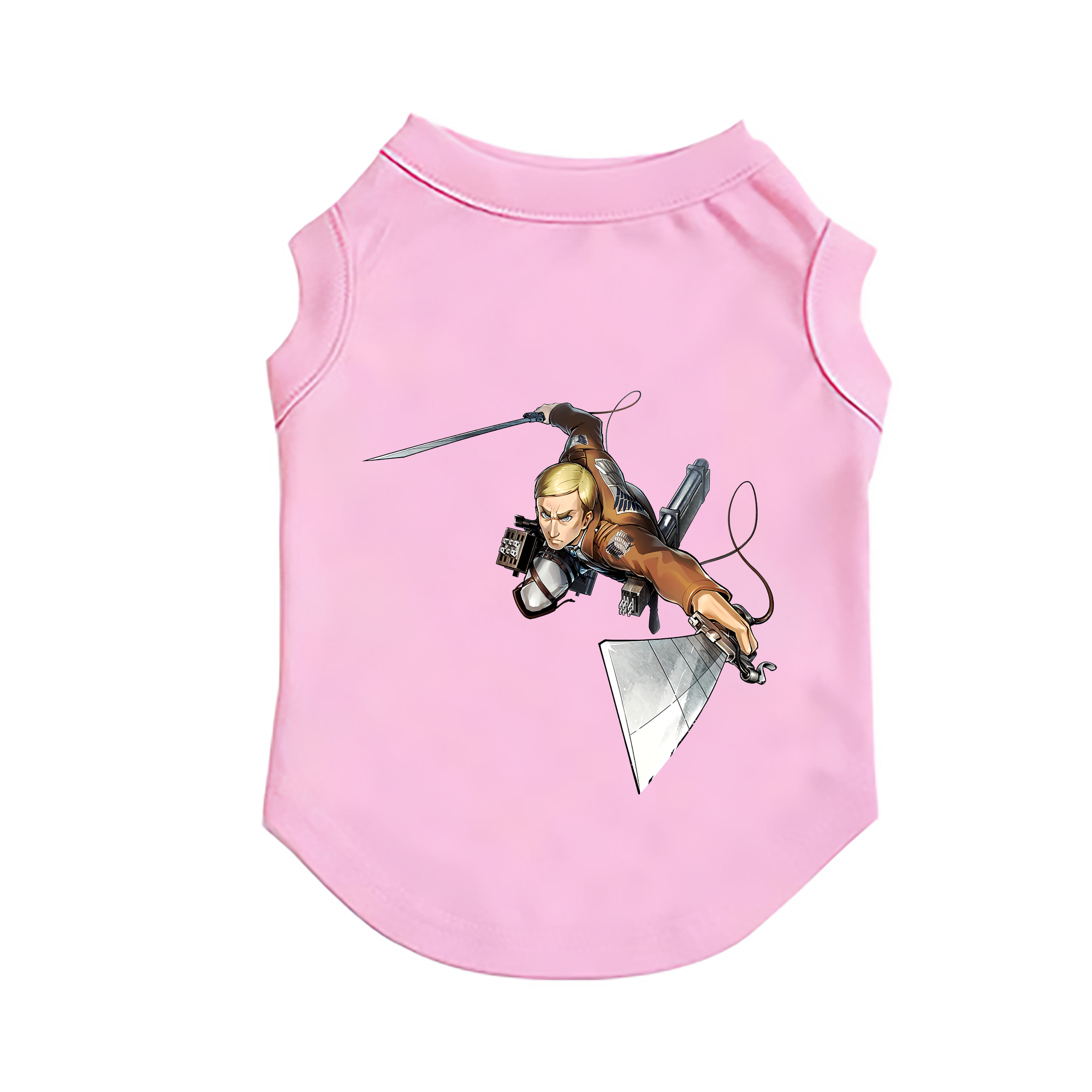 （画像用） 進撃の巨人 エルヴィン・スミス Attack on Titan Erwin Smith ペット用ベスト