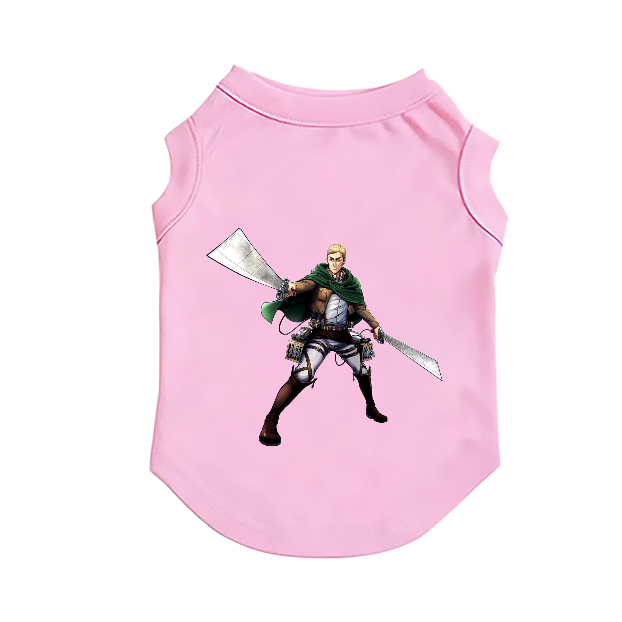 （画像用） 進撃の巨人 エルヴィン・スミス Attack on Titan Erwin Smith ペット用ベスト