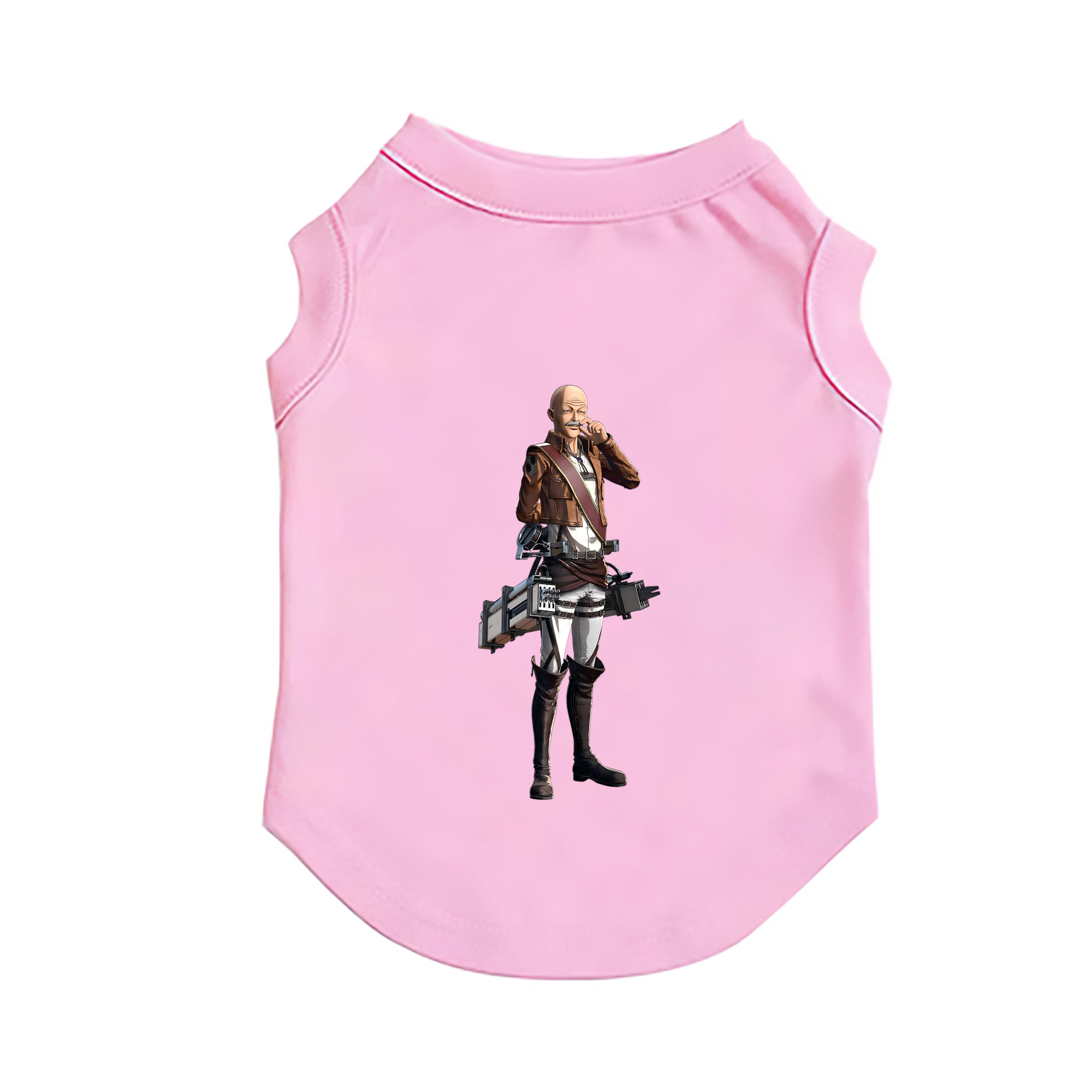 （画像用） 進撃の巨人 ドット·ピクシス Attack on Titan Dot Pixis ペット用ベスト