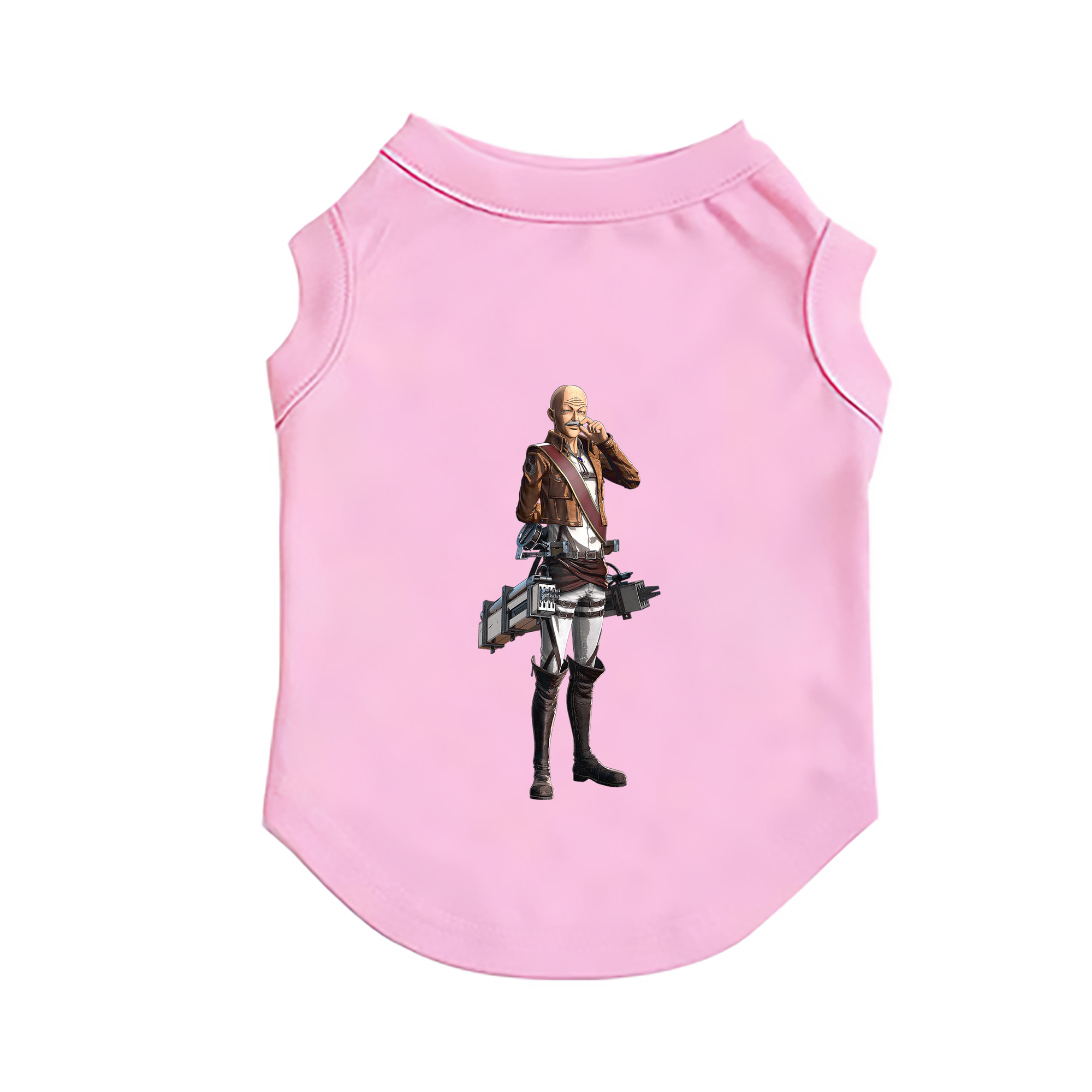（画像用） 進撃の巨人 ドット·ピクシス Attack on Titan Dot Pixis ペット用ベスト