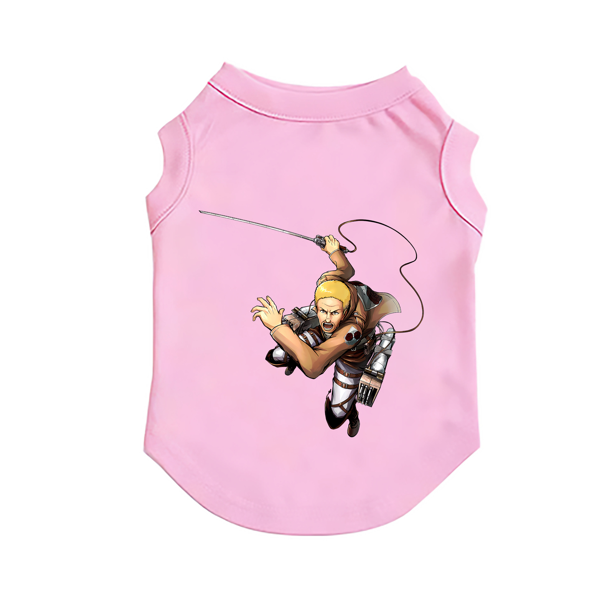 （画像用） 進撃の巨人 ハンネス Attack on Titan Hannes ペット用ベスト
