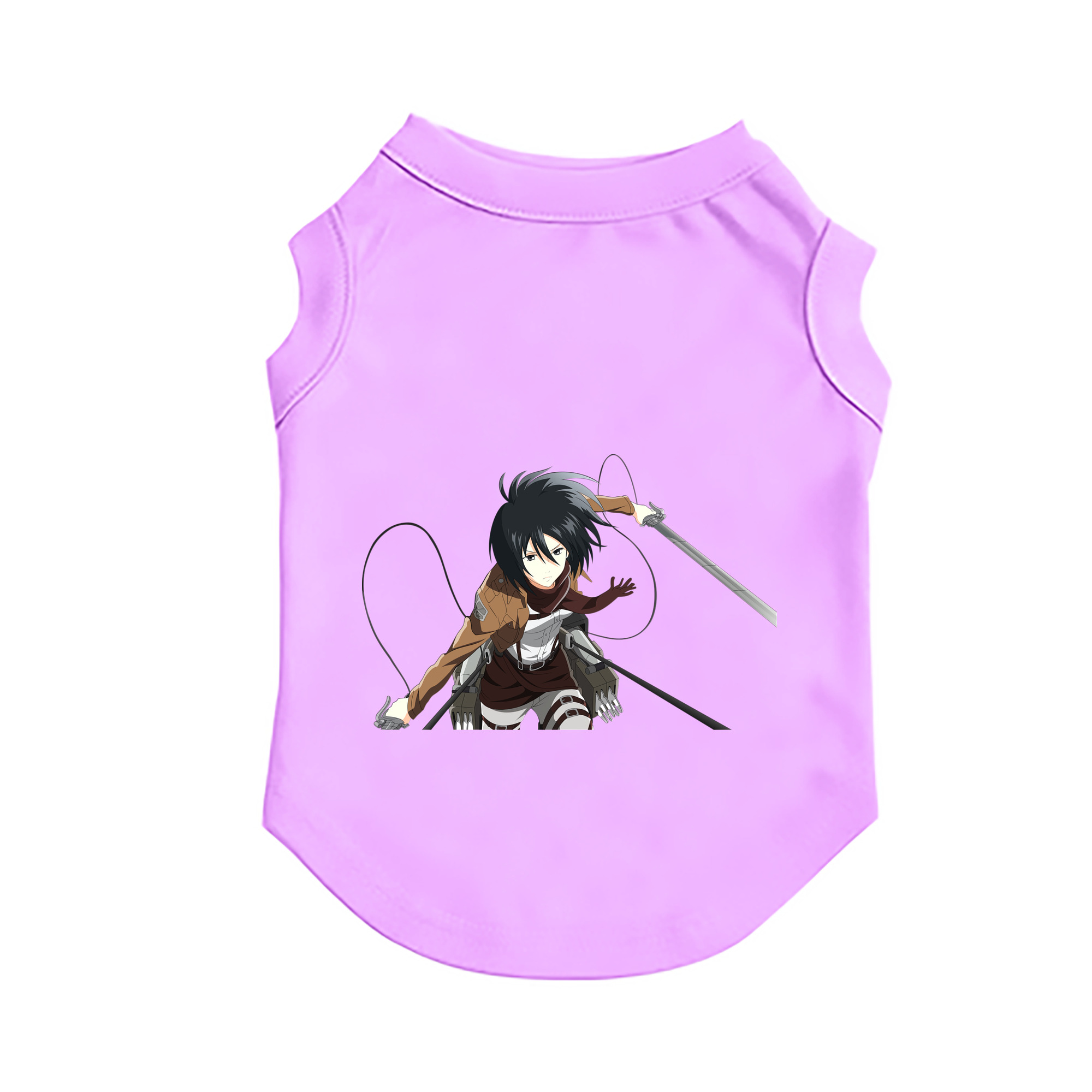 （画像用） 進撃の巨人 ミカサ·アッカーマン Attack on Titan Mikasa Ackerman ペット用ベスト