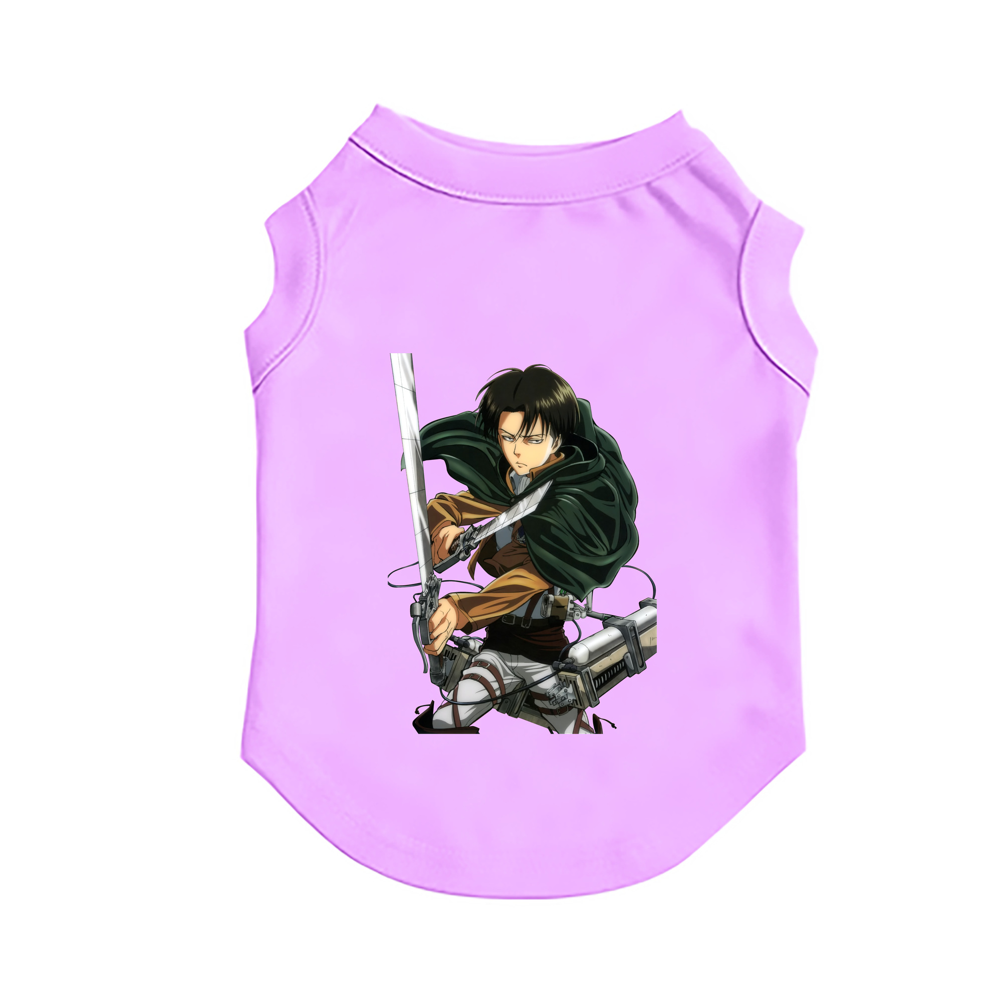 （画像用） 進撃の巨人 リヴァイ·アッカーマン Attack on Titan Levi Ackerman ペット用ベスト