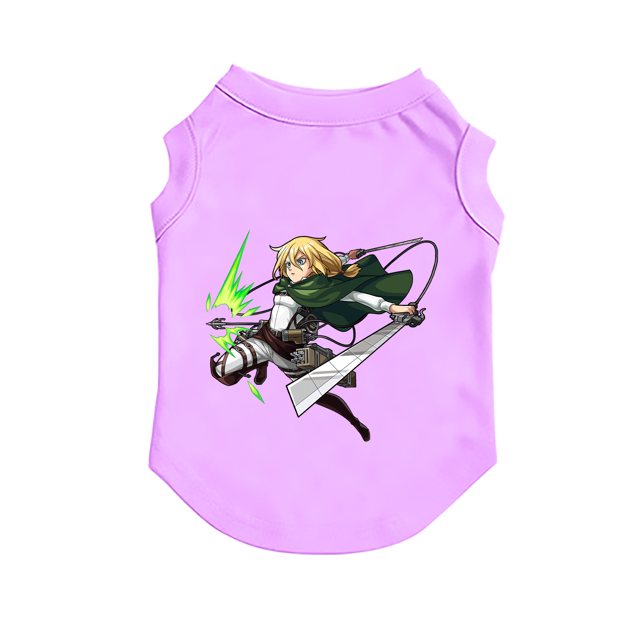 （画像用） 進撃の巨人 クリスタ·レンズ Attack on Titan Christa Lenz ペット用ベスト