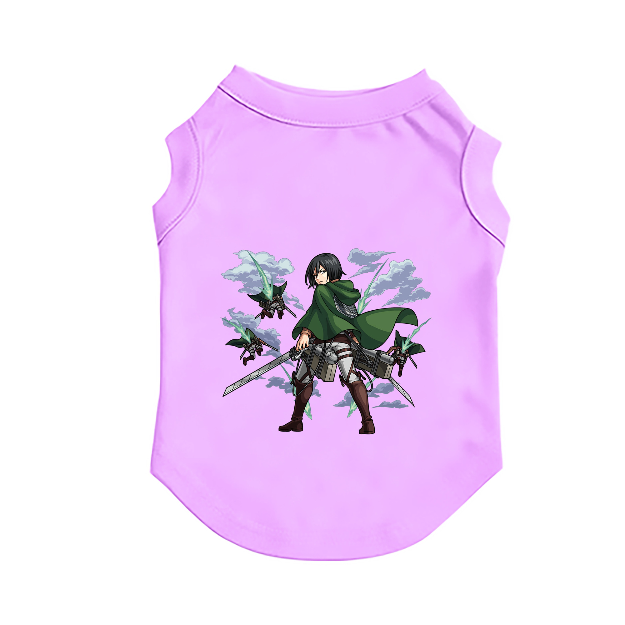 （画像用） 進撃の巨人 ミカサ·アッカーマン Attack on Titan Mikasa Ackerman ペット用ベスト