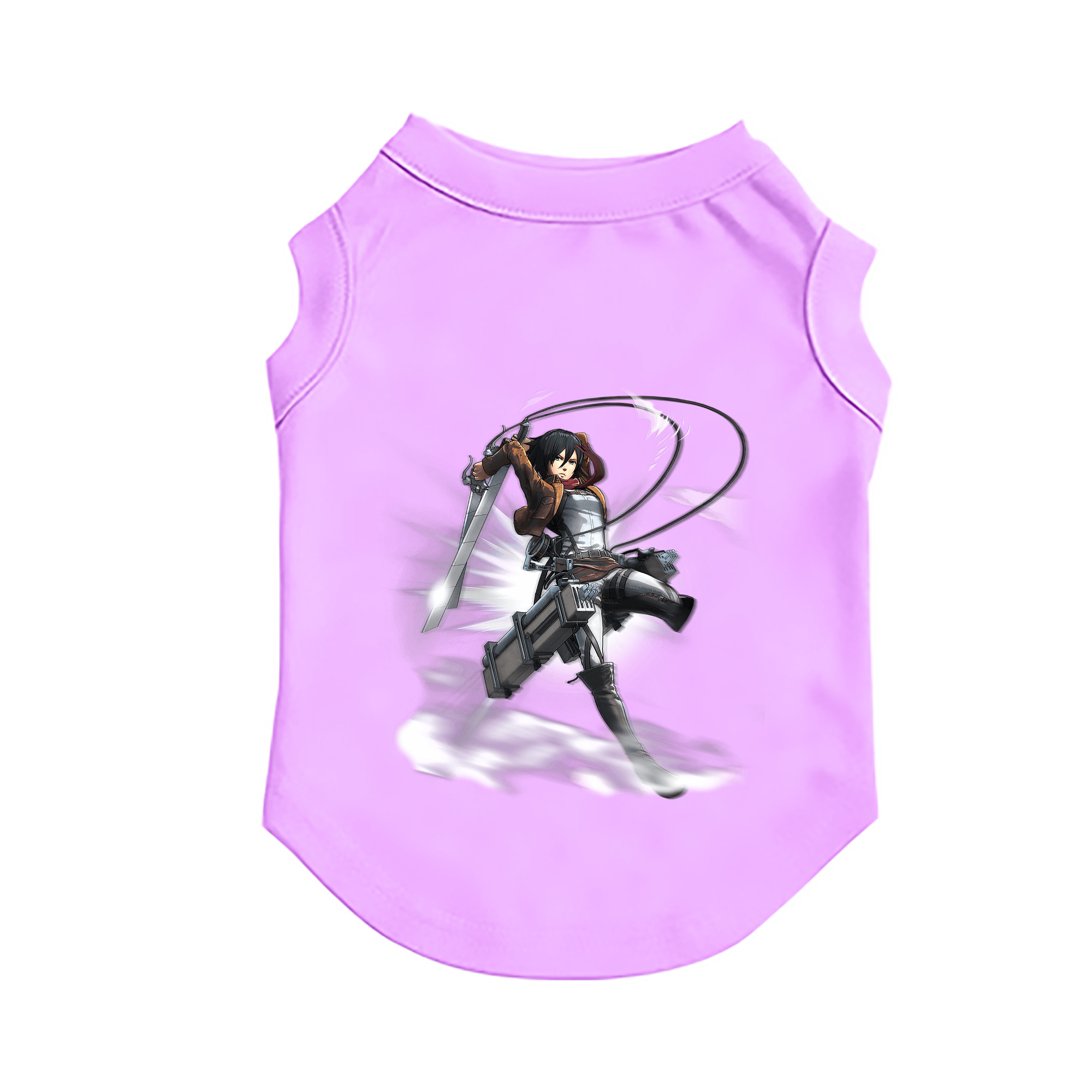 （画像用） 進撃の巨人 ミカサ·アッカーマン Attack on Titan Mikasa Ackerman ペット用ベスト
