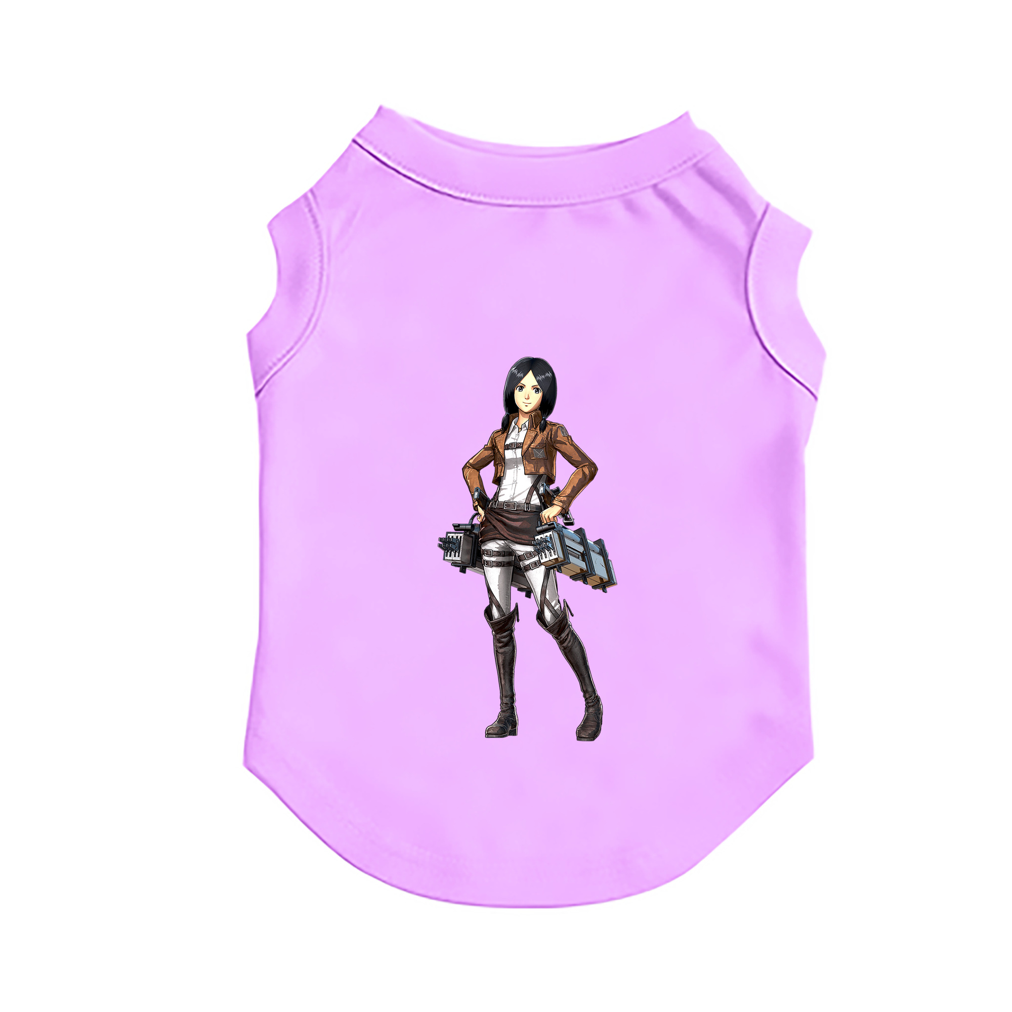 （画像用） 進撃の巨人 ミカサ·アッカーマン Attack on Titan Mikasa Ackerman ペット用ベスト