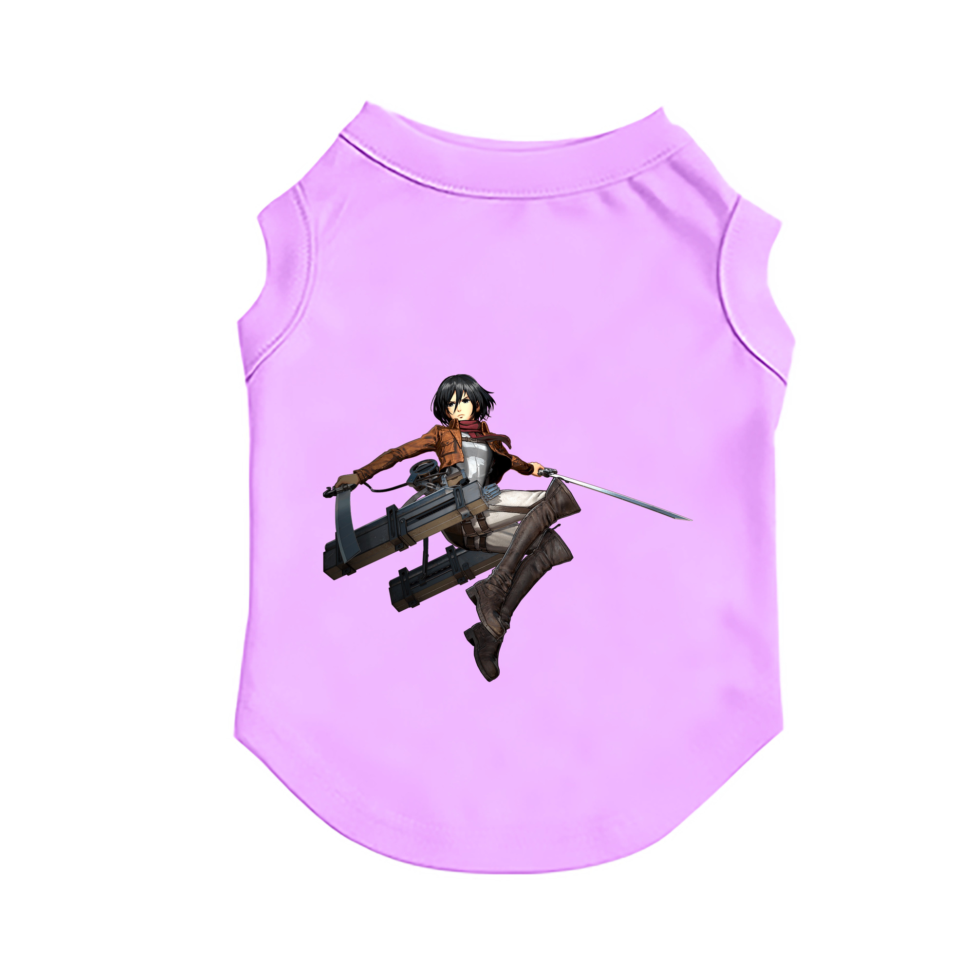 （画像用） 進撃の巨人 ミカサ·アッカーマン Attack on Titan Mikasa Ackerman ペット用ベスト