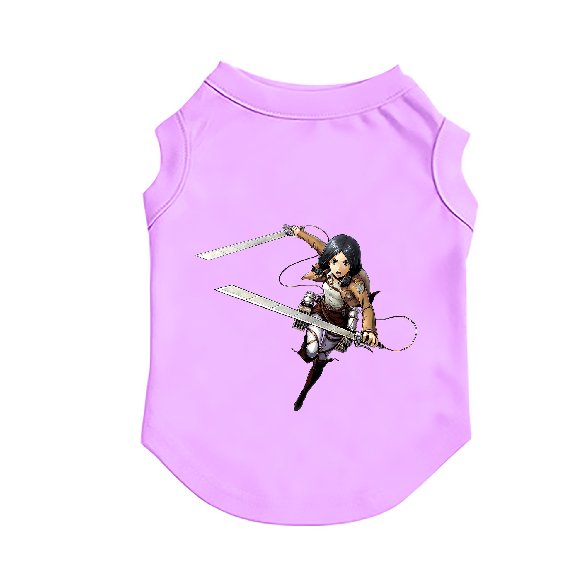 （画像用） 進撃の巨人 ミカサ·アッカーマン Attack on Titan Mikasa Ackerman ペット用ベスト