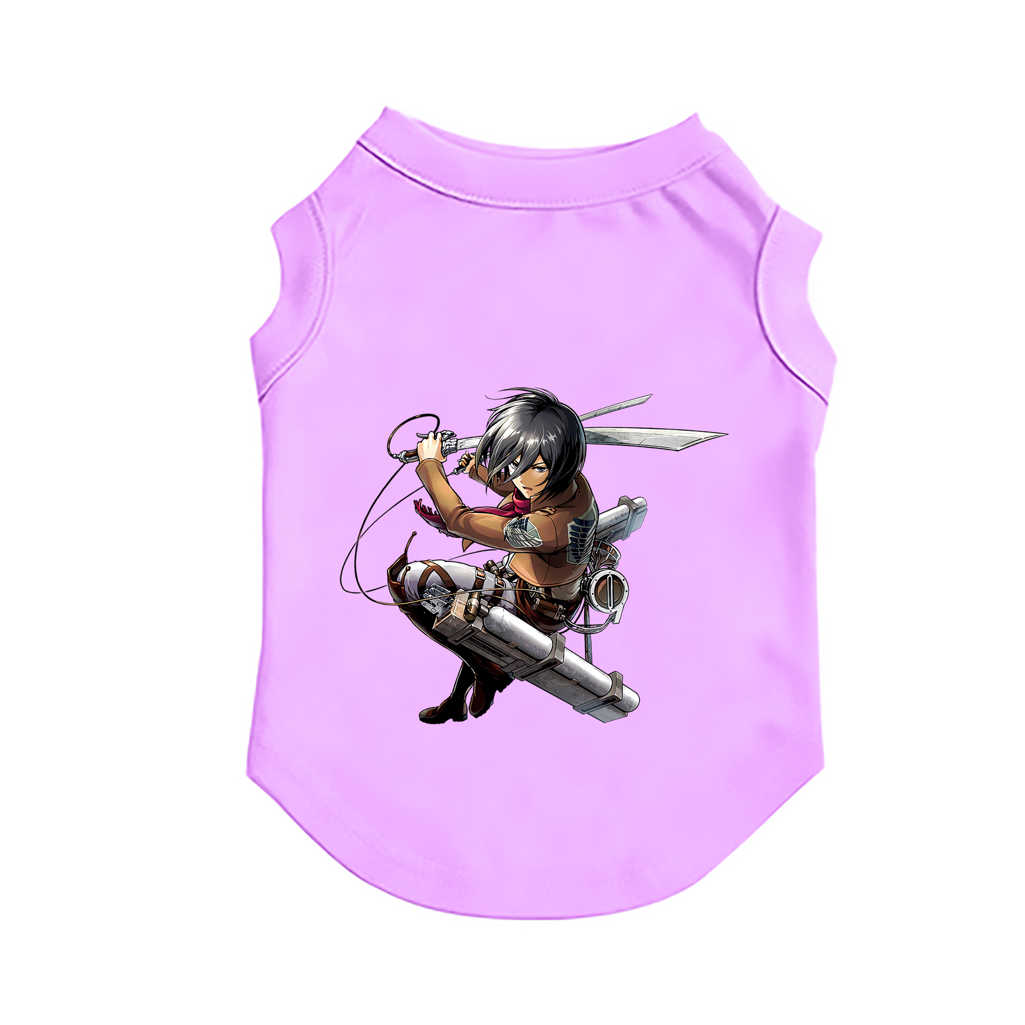 （画像用） 進撃の巨人 ミカサ·アッカーマン Attack on Titan Mikasa Ackerman ペット用ベスト