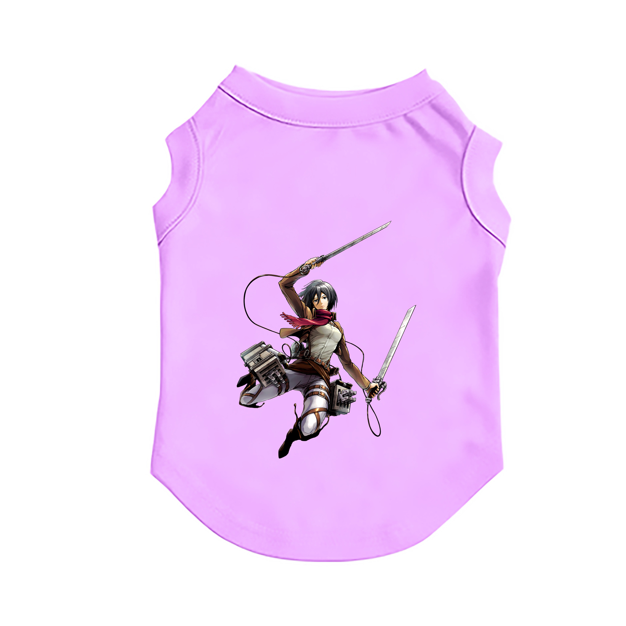 （画像用） 進撃の巨人 ミカサ·アッカーマン Attack on Titan Mikasa Ackerman ペット用ベスト