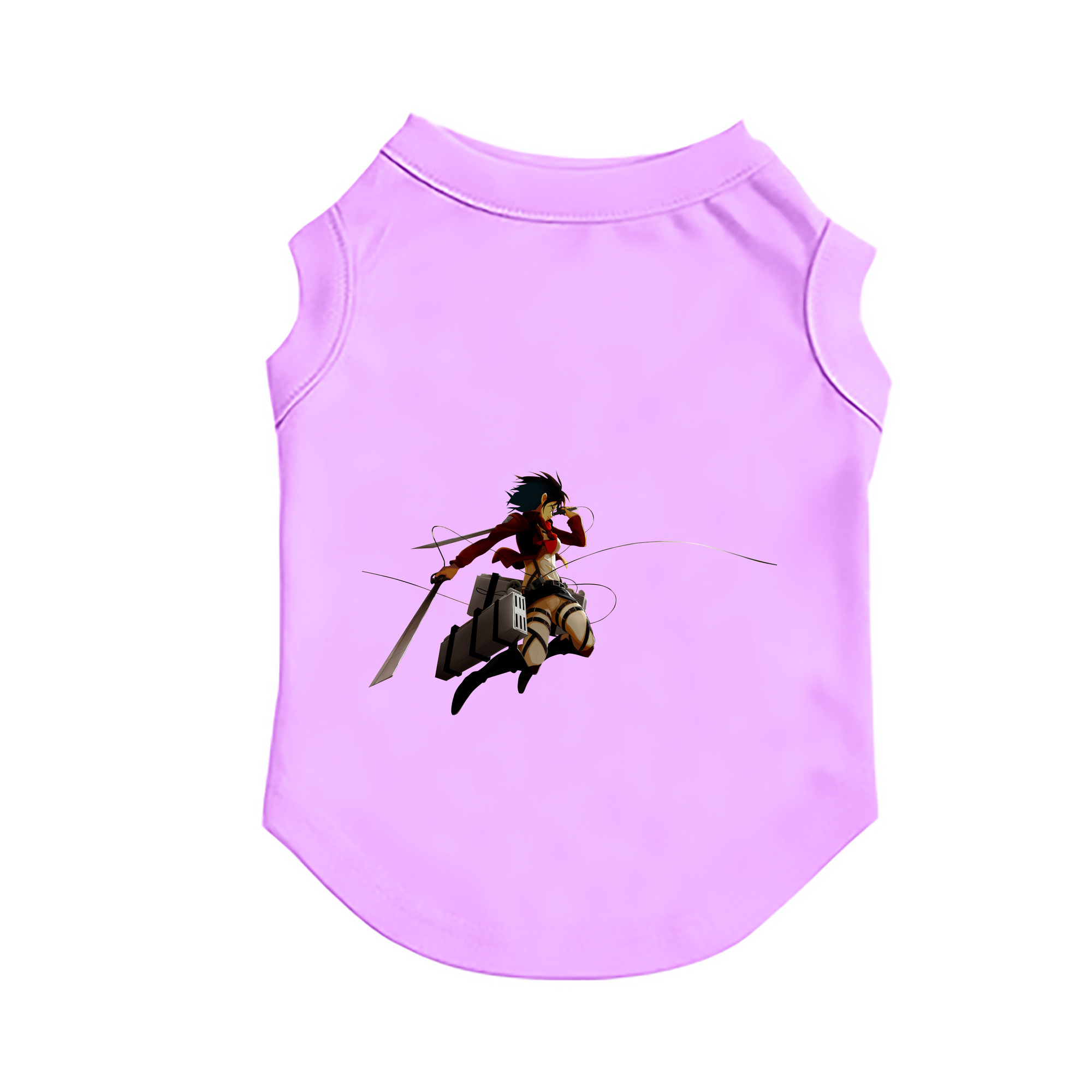 （画像用） 進撃の巨人 ミカサ·アッカーマン Attack on Titan Mikasa Ackerman ペット用ベスト
