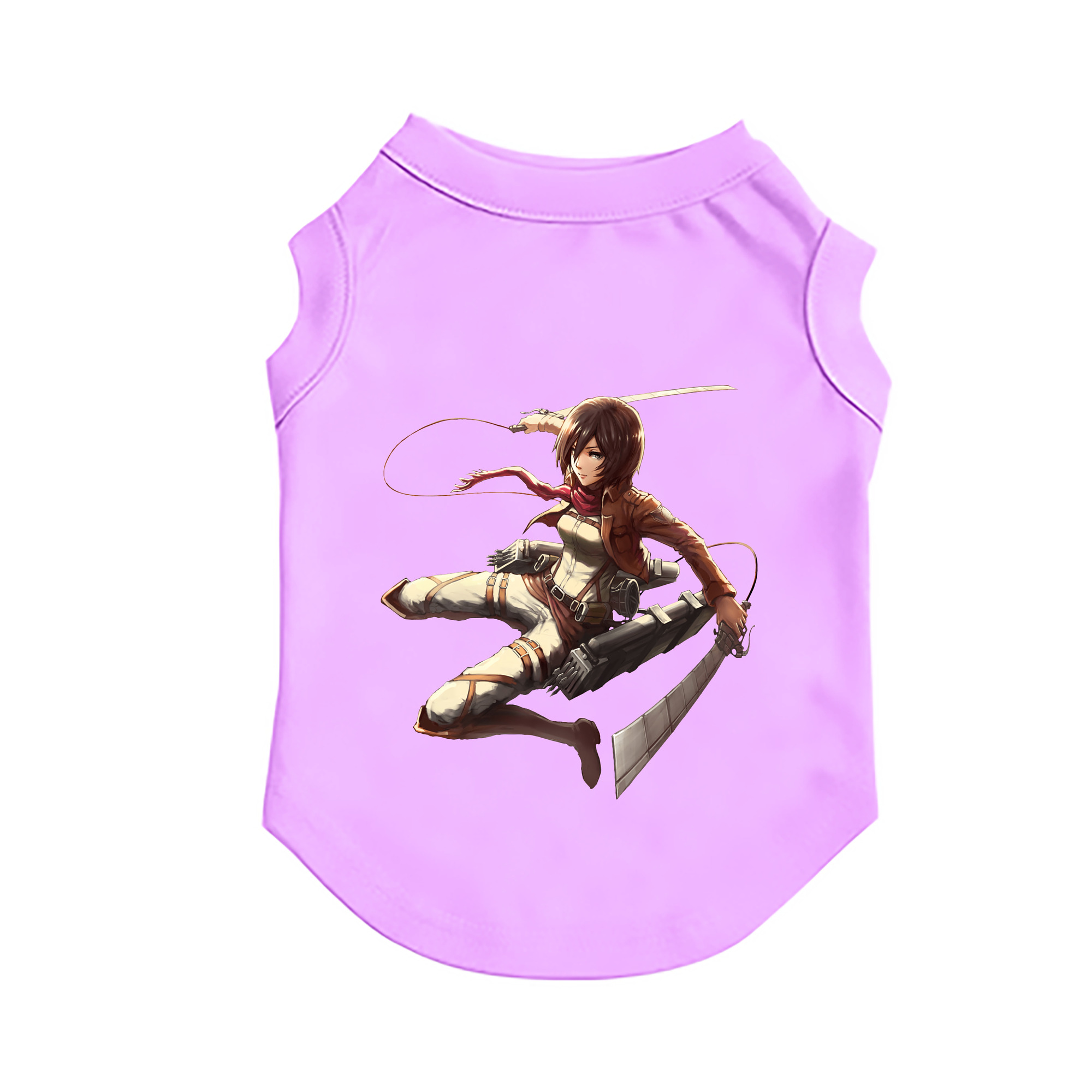 （画像用） 進撃の巨人 ミカサ·アッカーマン Attack on Titan Mikasa Ackerman ペット用ベスト