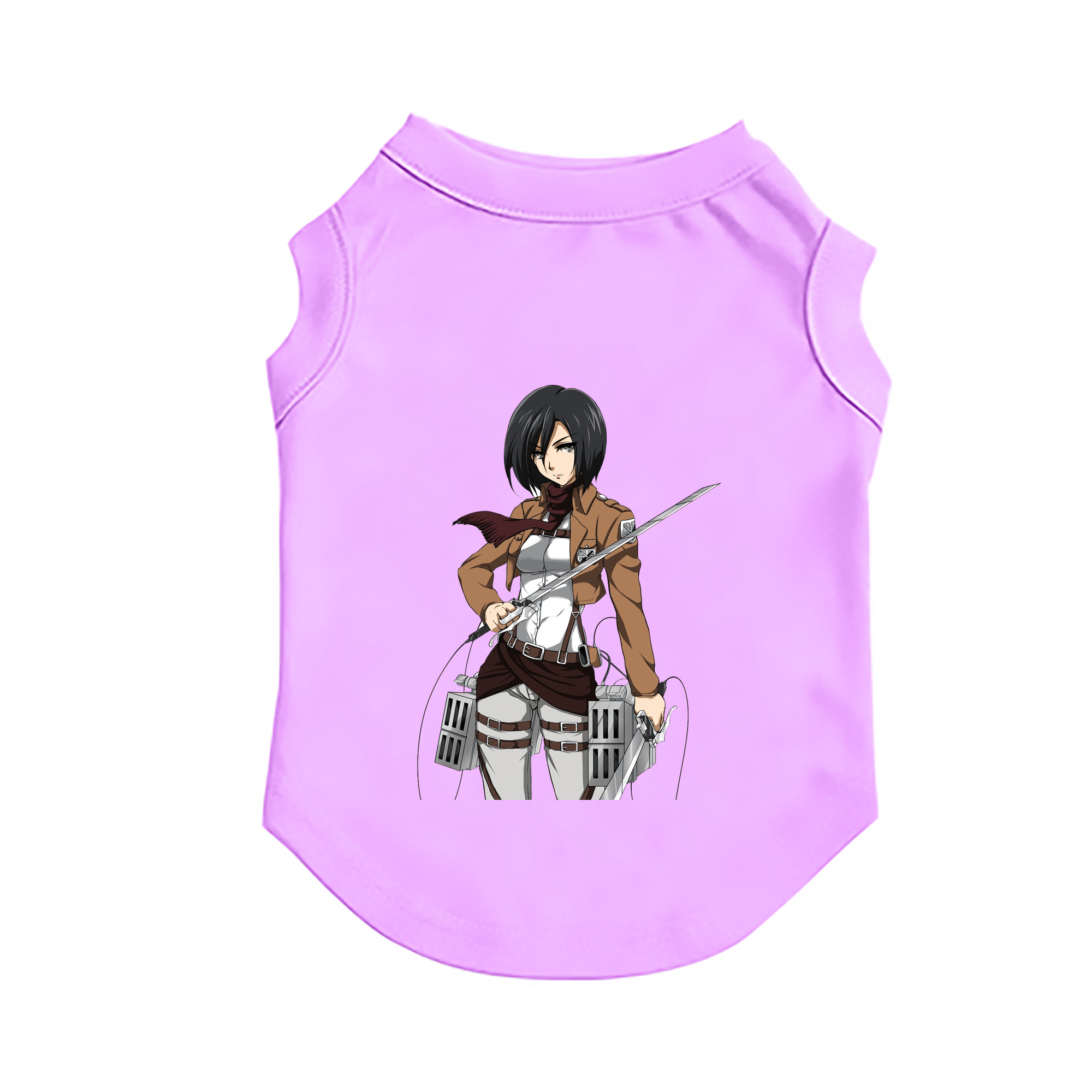 （画像用） 進撃の巨人 ミカサ·アッカーマン Attack on Titan Mikasa Ackerman ペット用ベスト