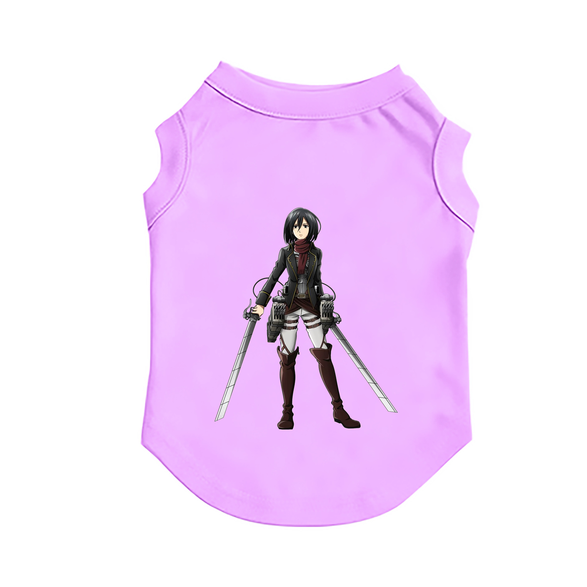 （画像用） 進撃の巨人 ミカサ·アッカーマン Attack on Titan Mikasa Ackerman ペット用ベスト