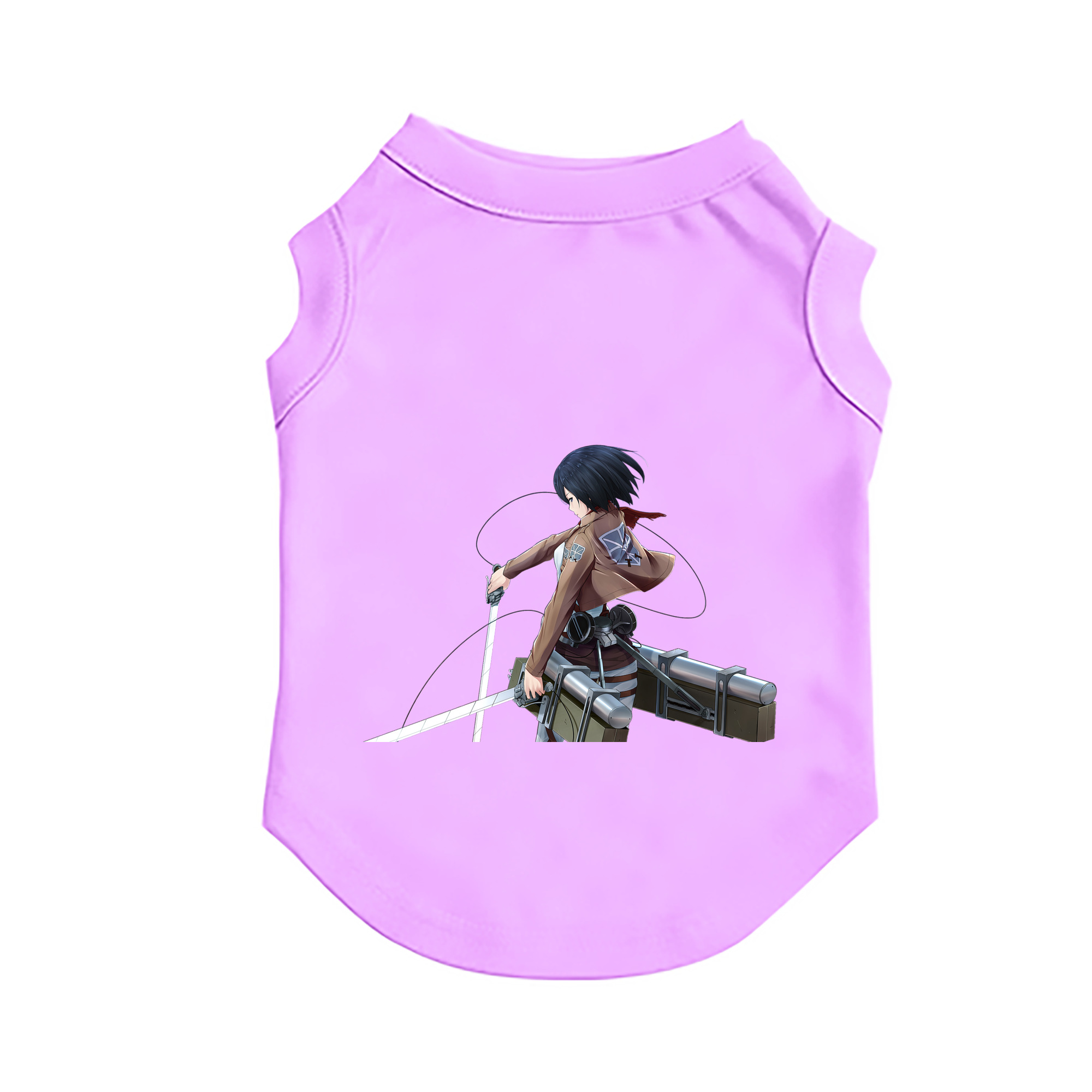 （画像用） 進撃の巨人 ミカサ·アッカーマン Attack on Titan Mikasa Ackerman ペット用ベスト