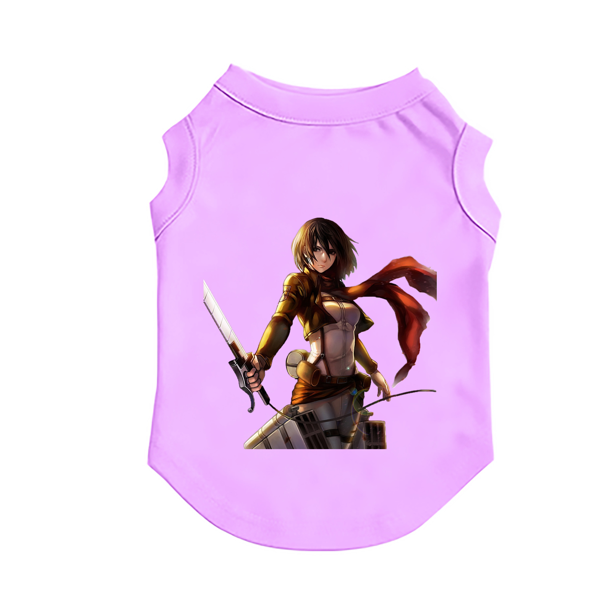 （画像用） 進撃の巨人 ミカサ·アッカーマン Attack on Titan Mikasa Ackerman ペット用ベスト