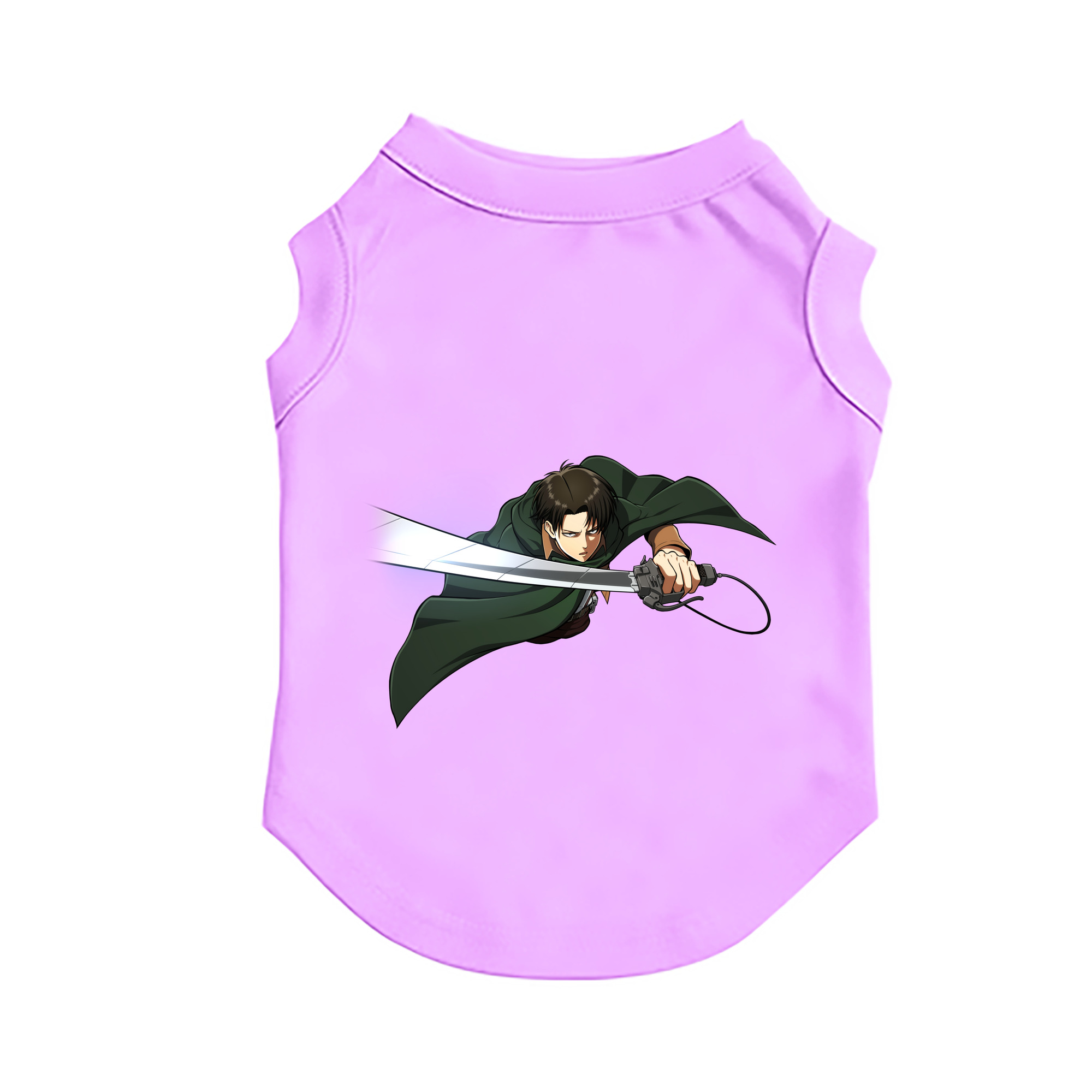 （画像用） 進撃の巨人 リヴァイ·アッカーマン Attack on Titan Levi Ackerman ペット用ベスト