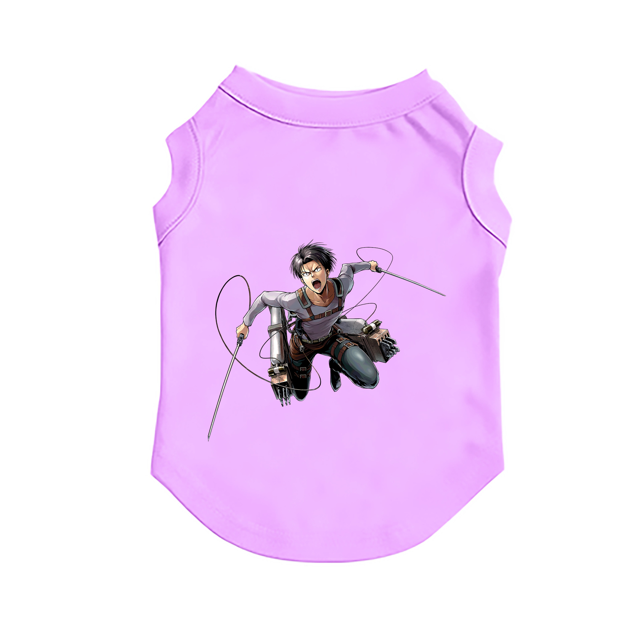 （画像用） 進撃の巨人 リヴァイ·アッカーマン Attack on Titan Levi Ackerman ペット用ベスト
