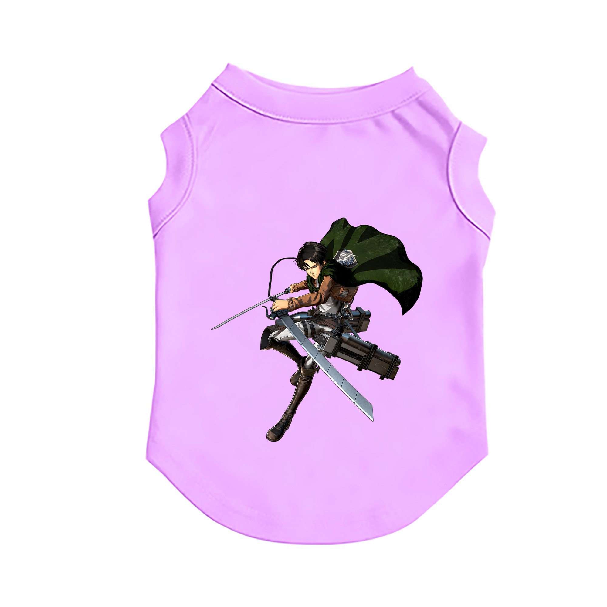 （画像用） 進撃の巨人 リヴァイ·アッカーマン Attack on Titan Levi Ackerman ペット用ベスト