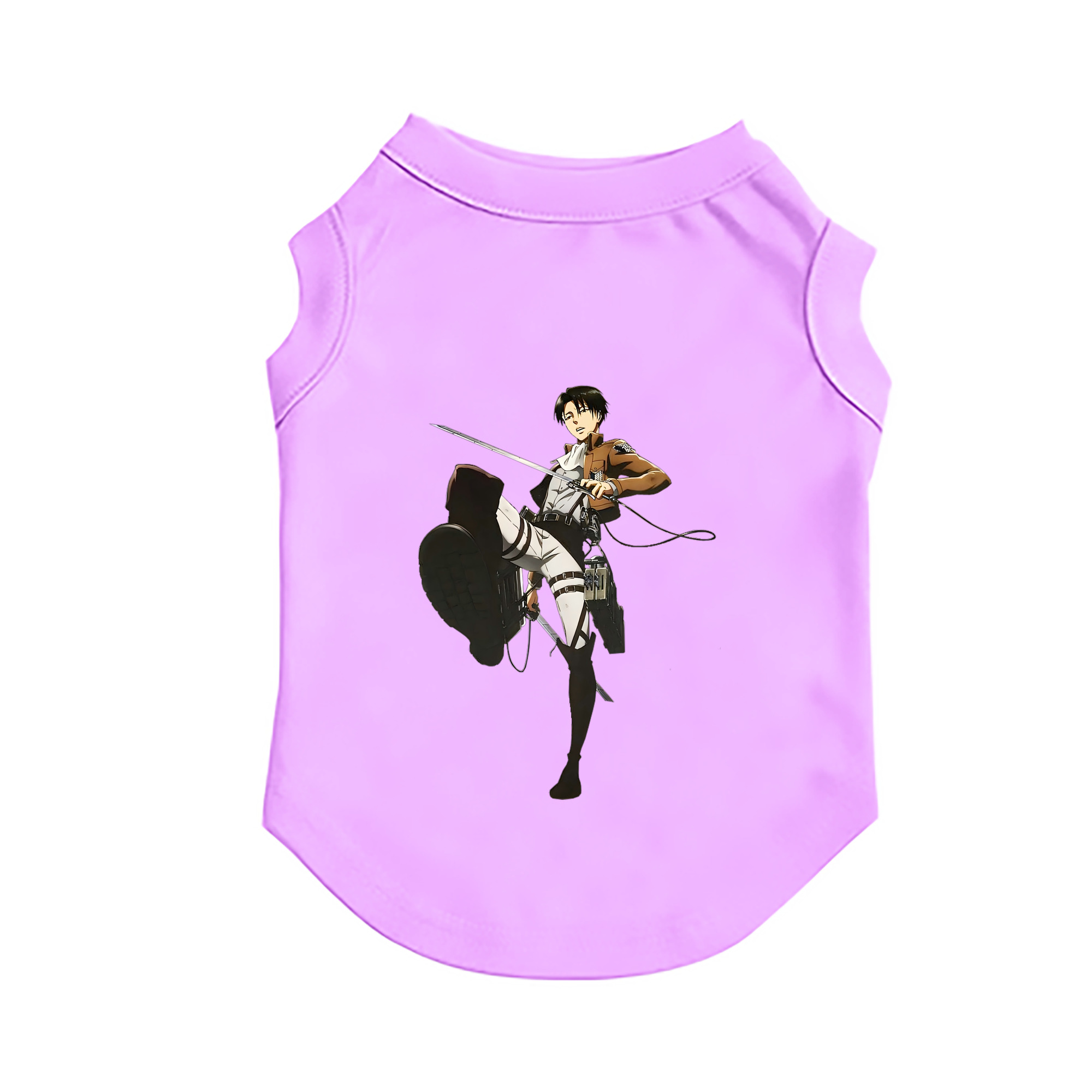 （画像用） 進撃の巨人 リヴァイ·アッカーマン Attack on Titan Levi Ackerman ペット用ベスト