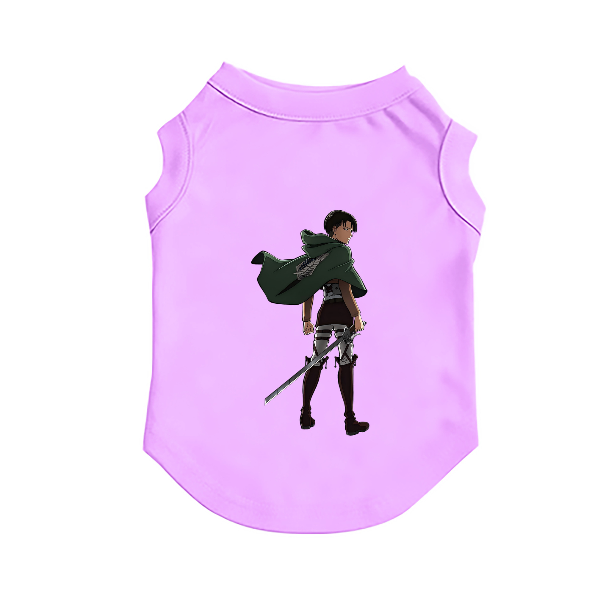 （画像用） 進撃の巨人 リヴァイ·アッカーマン Attack on Titan Levi Ackerman ペット用ベスト