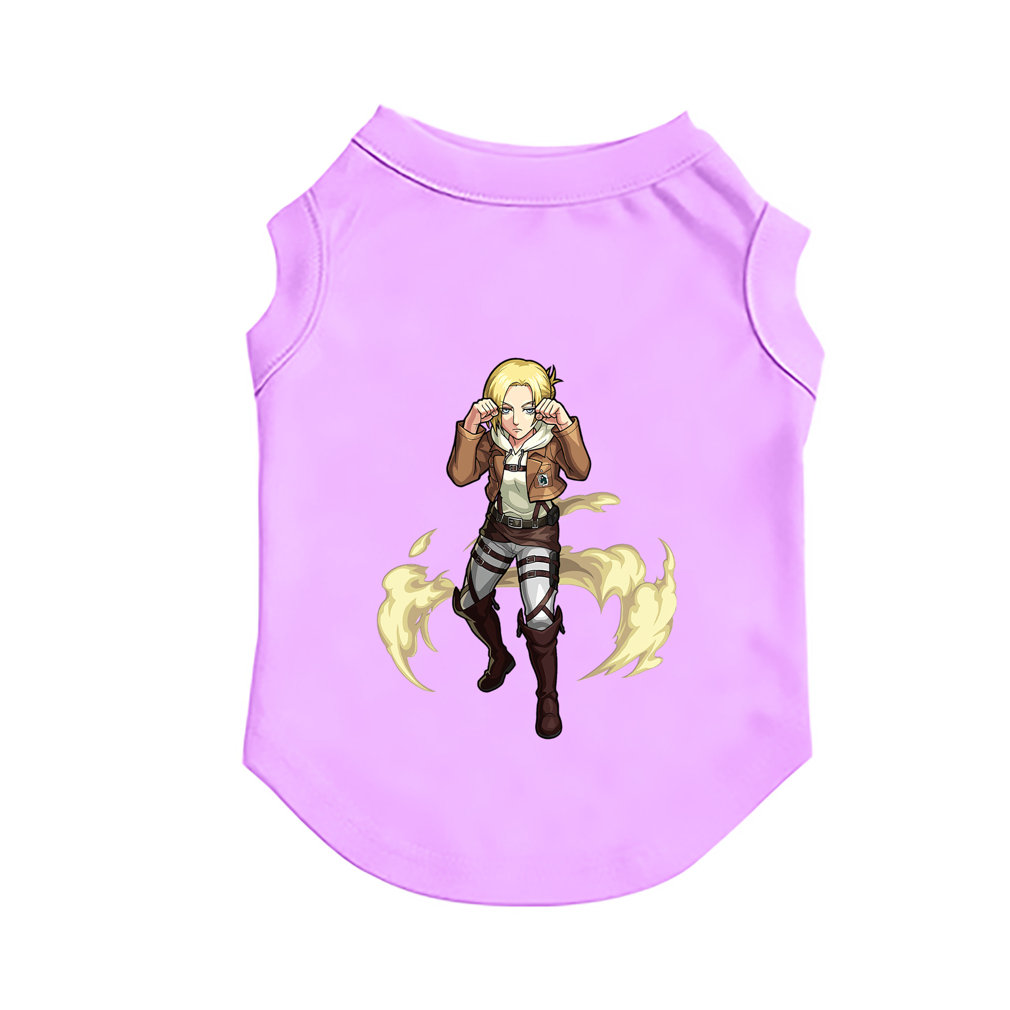 （画像用） 進撃の巨人 アニ・レオンハート Attack on Titan Annie Leonhart ペット用ベスト