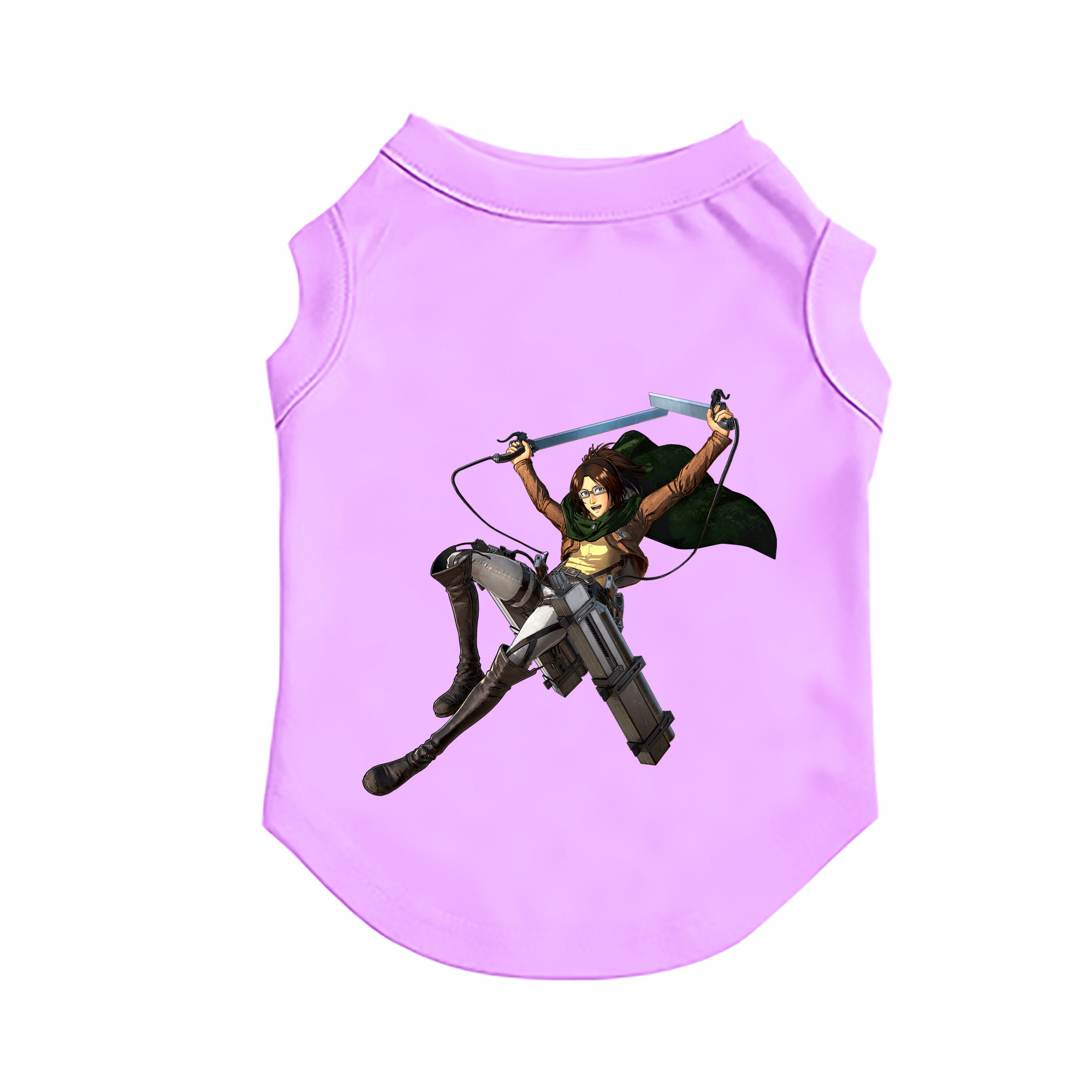（画像用） 進撃の巨人 ハンジ·ゾエ Attack on Titan Hanji Zoe ペット用ベスト